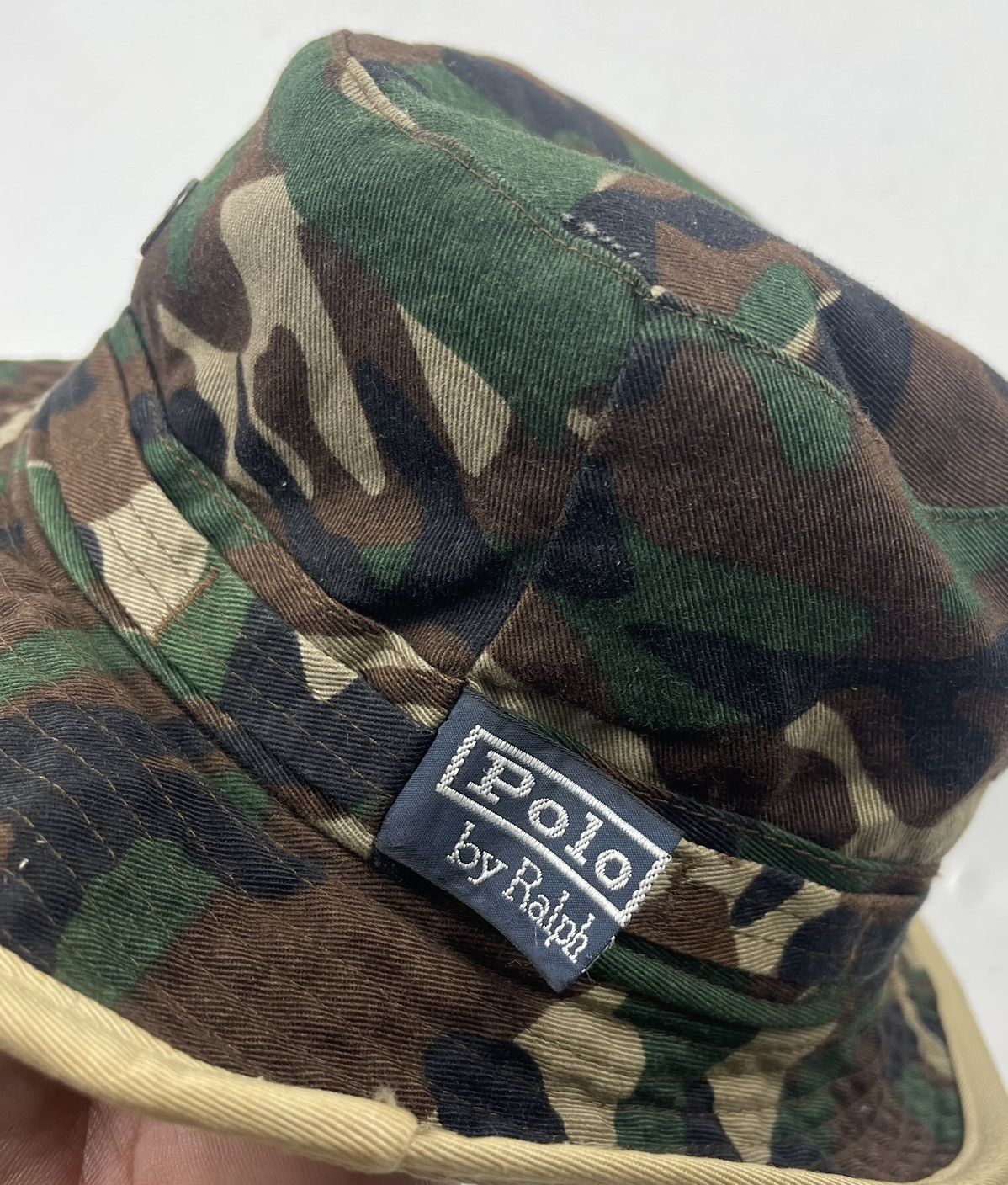 Polo Ralph Lauren × Vintage vintage polo ralph lauren reversible bucket hat tc36 Size ONE SIZE - 3 Thumbnail