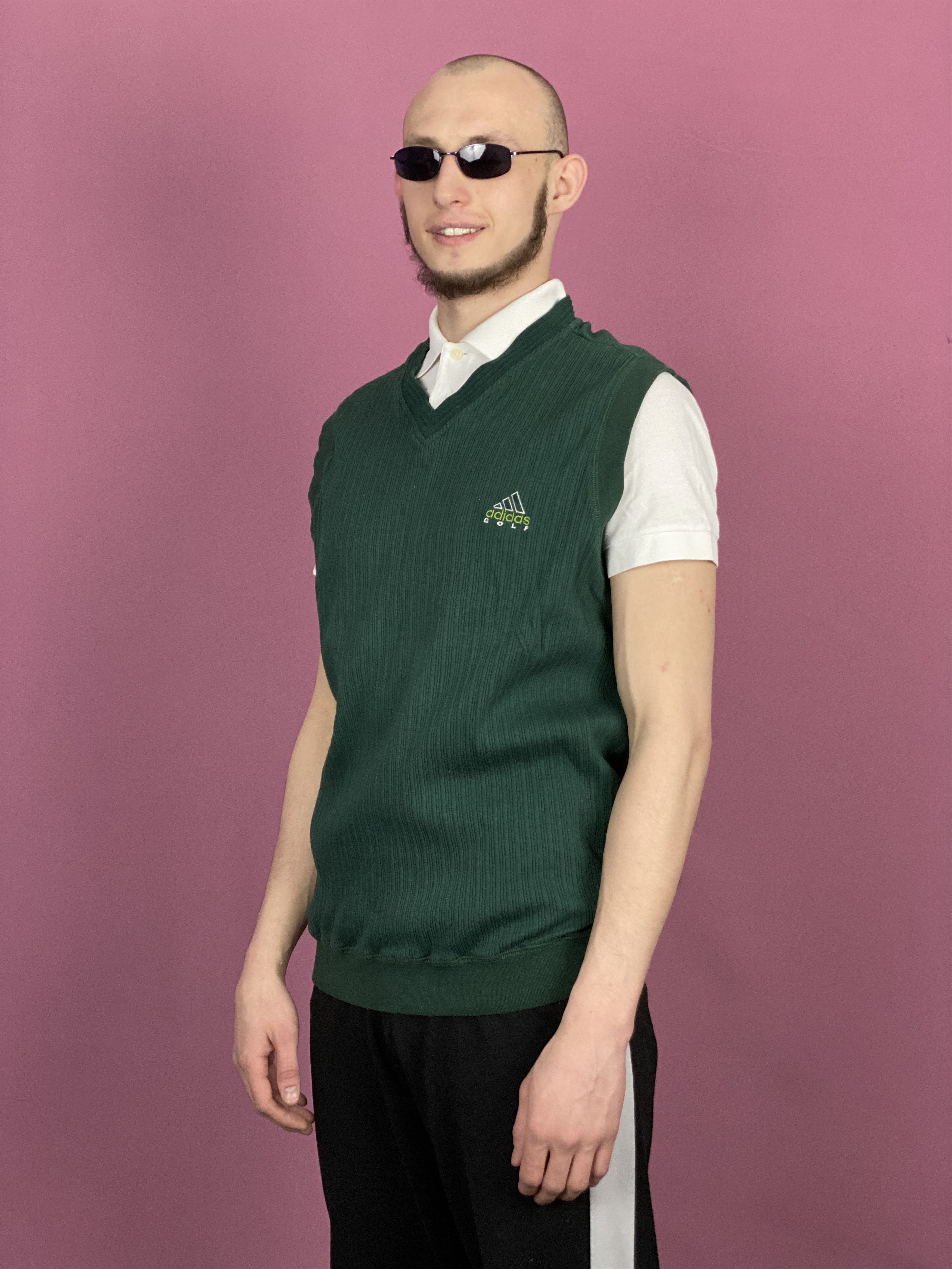 Adidas × Vintage 90s Adidas Golf Vintage Men's Vest Sweater - XL Size US XL / EU 56 / 4 - 2 Thumbnail