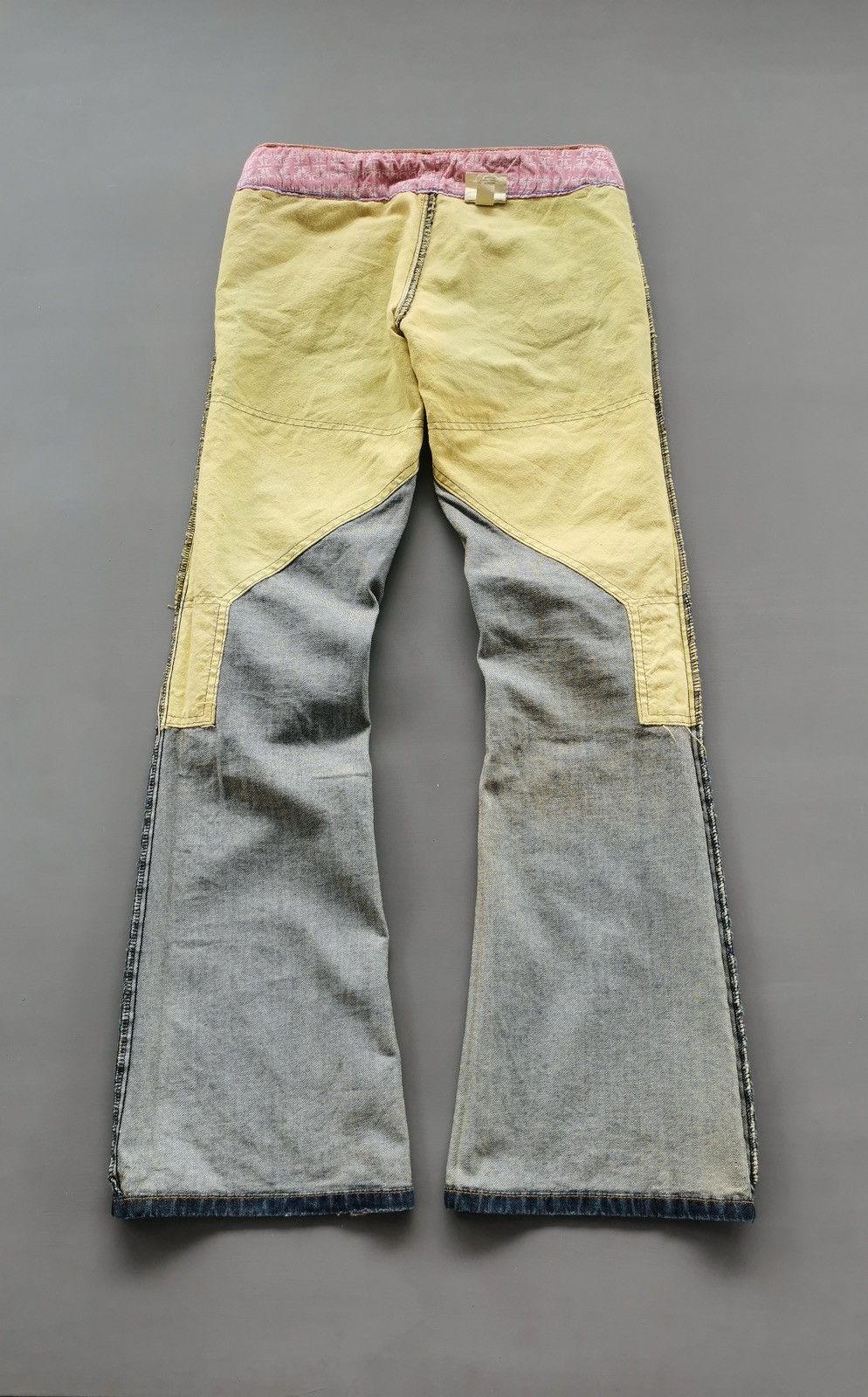 Vintage Bootcut Flared Hornee Kevlar Motorcycle Jeans Size US 31 - 14 Thumbnail