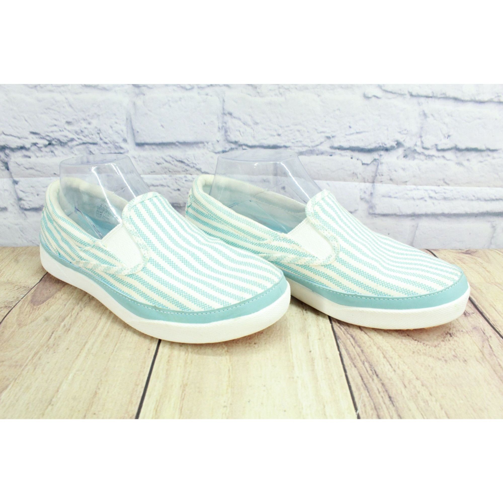 L.L. Bean LL Bean Tidal Striped Canvas Slip-On Deck Shoes Size 8 Size US 8 / IT 38 - 3 Thumbnail