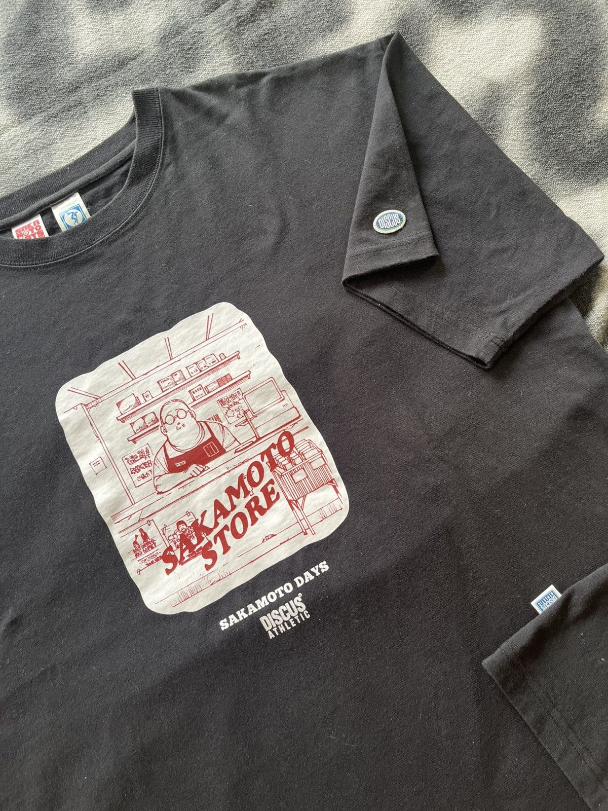 Anime × Japanese Brand RARE Sakamoto Days Anime Promo Tshirt Size US XL / EU 56 / 4 - 3 Thumbnail