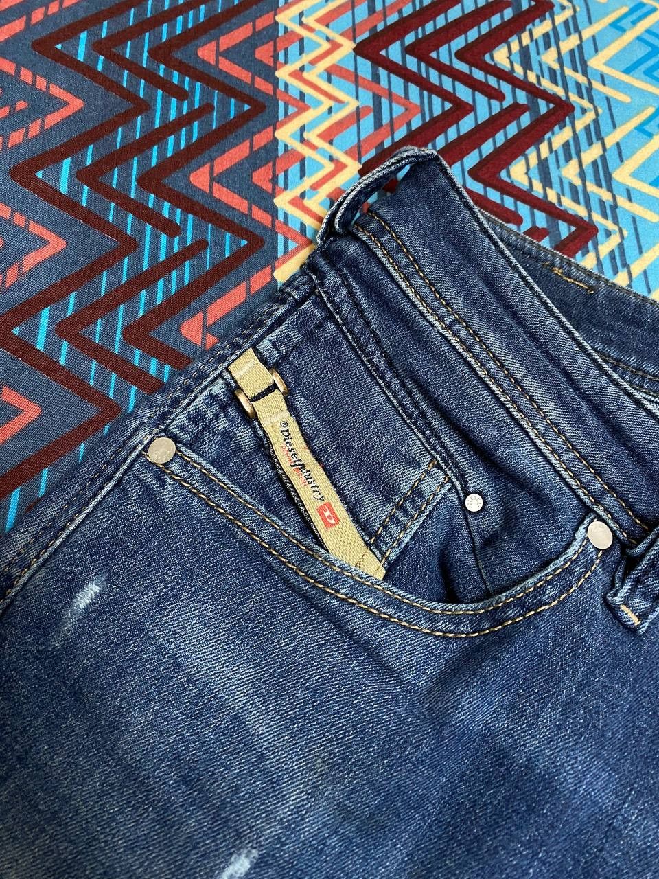 Diesel × Vintage VINTAGE Y2K ARCHIVE STYLE DIESEL GRUNGE FADED JEANS Size US 30 / EU 46 - 14 Thumbnail