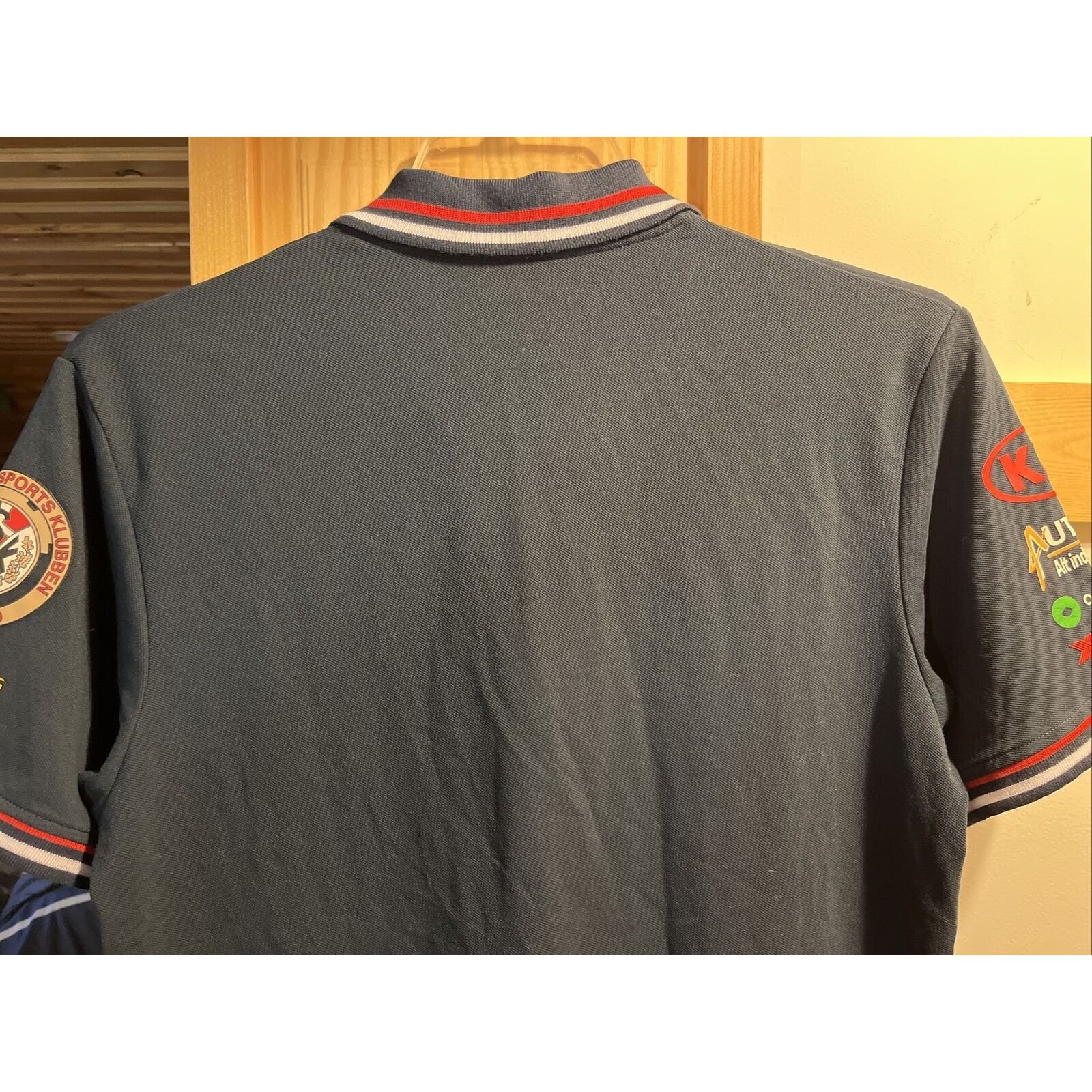 Other Copenhagen Historic Grand Prix Men’s L Navy Blue Button Polo Size US L / EU 52-54 / 3 - 12 Thumbnail