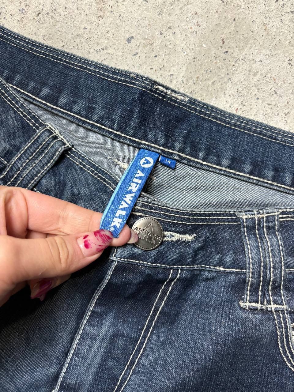 Airwalk × Vintage Vintage Y2K Airwalk Japanese Embroidered Pocket Logo Pants Size US 32 / EU 48 - 5 Thumbnail