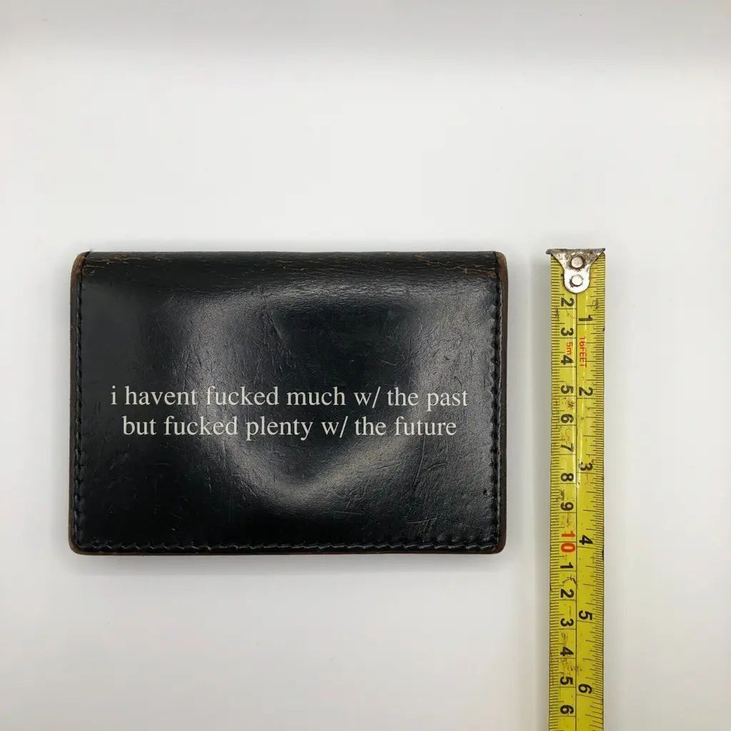 Undercover SS08 neoboy Babelogue Wallet (Patti Smith) Size ONE SIZE - 7 Thumbnail