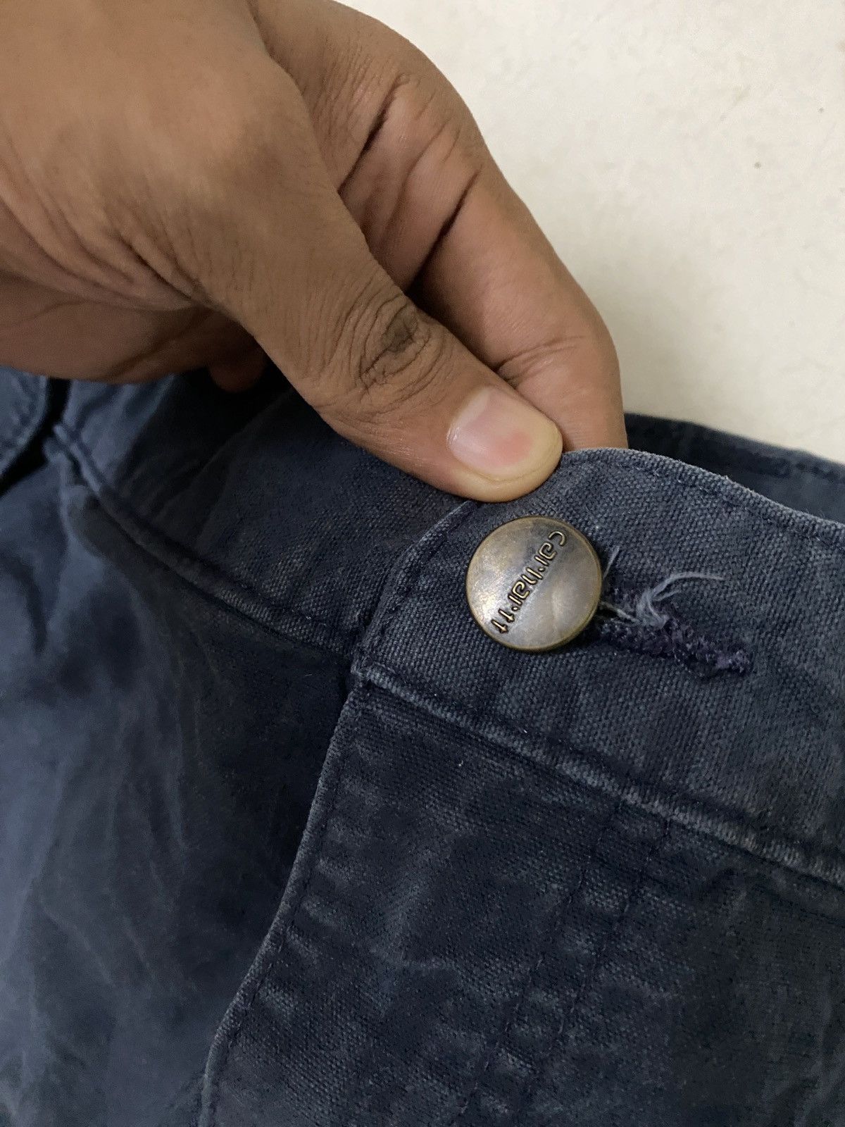 Carhartt × Vintage CARHARTT CARPENTER BAGGY PANTS VINTAGE FADED Y2K‼️ Size US 38 / EU 54 - 6 Thumbnail