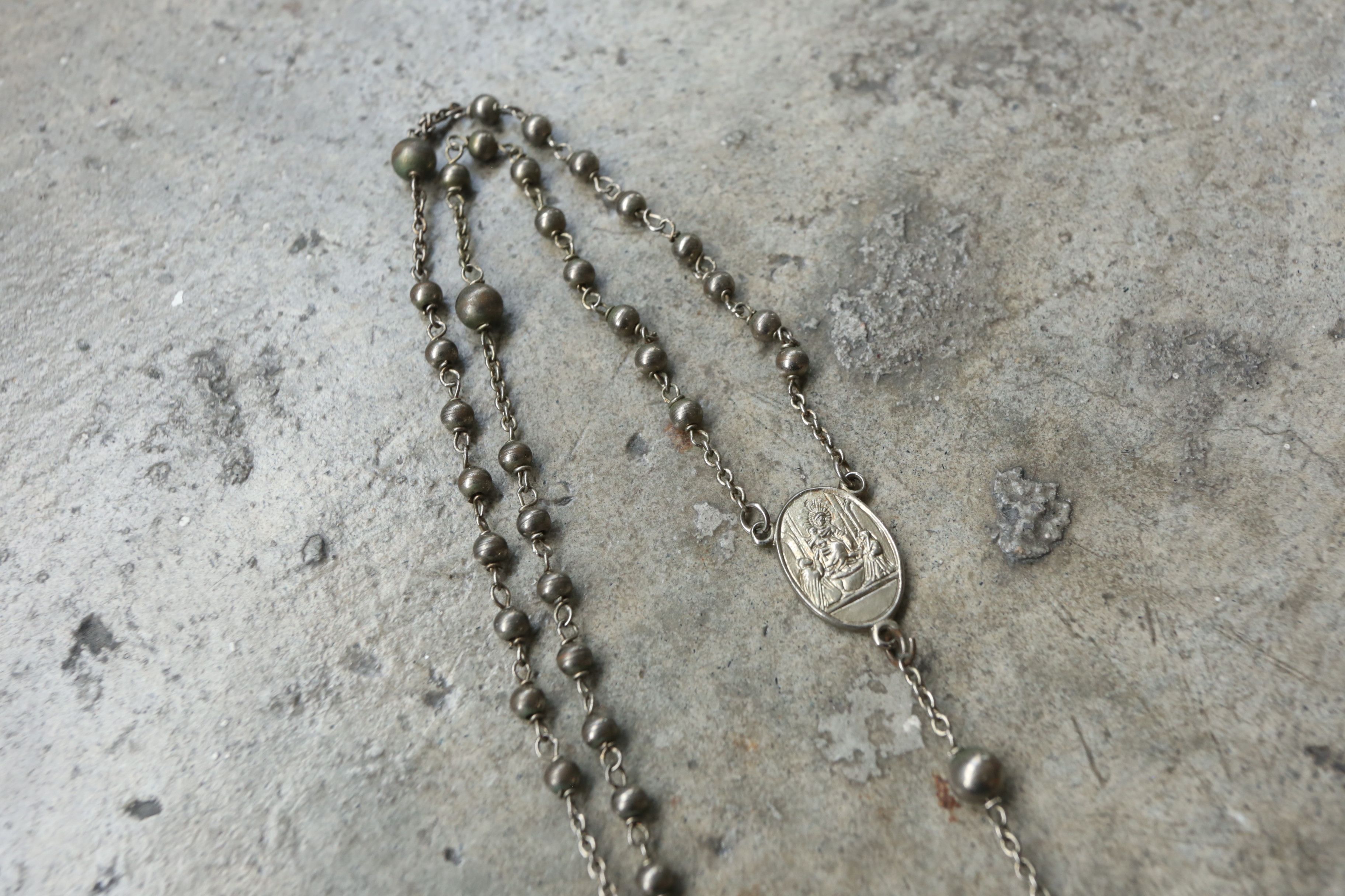 Dolce & Gabbana Dolce & Gabbana - .925 Sterling Silver Rosary Necklace Size ONE SIZE - 4 Thumbnail