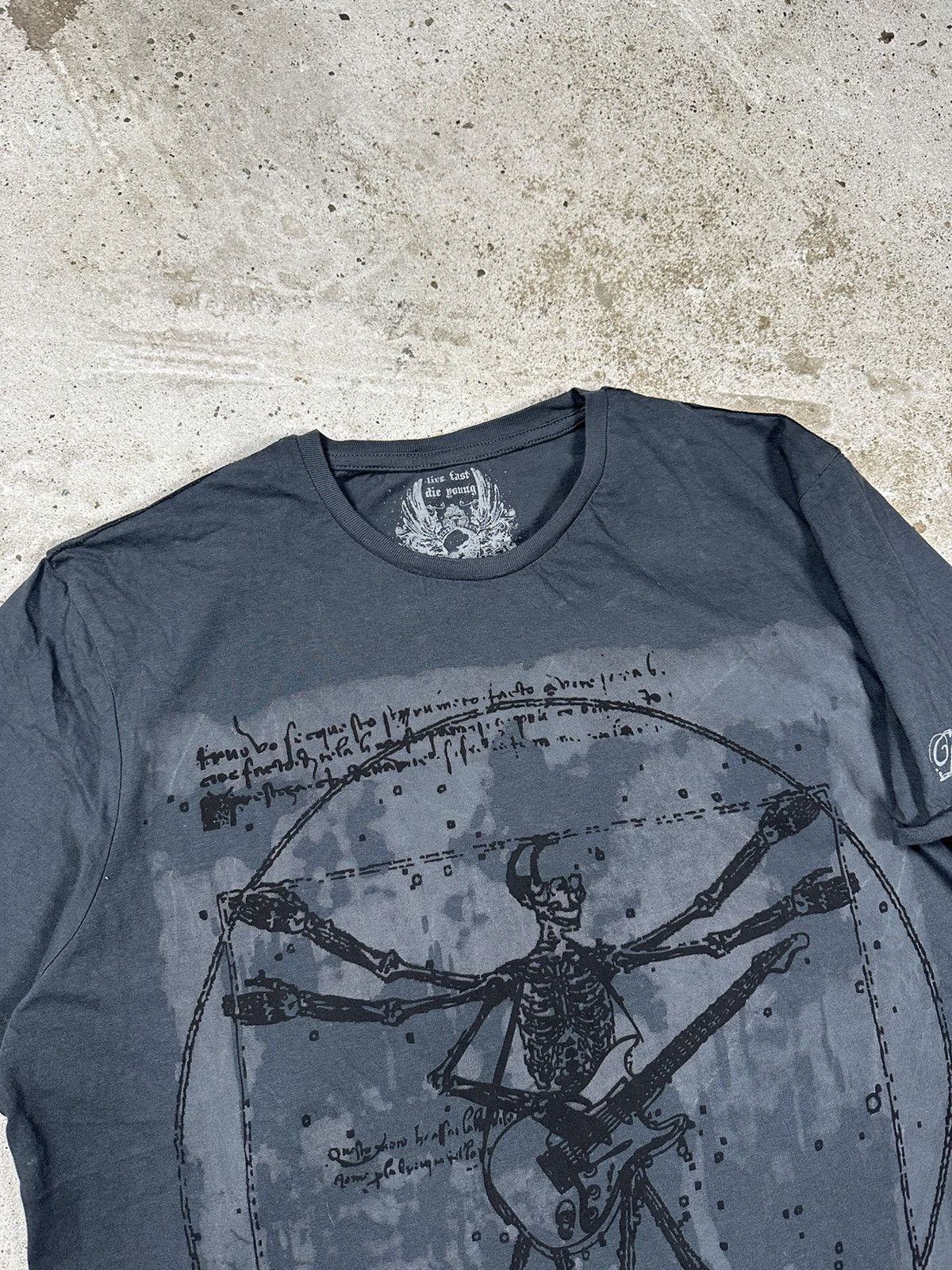 Affliction Vintage y2k Live Fast Die Young Affliction Tee Skull Size US L / EU 52-54 / 3 - 6 Thumbnail