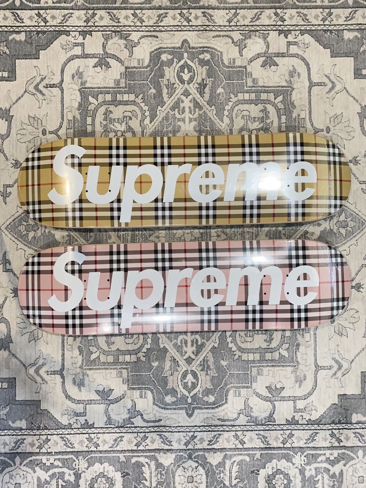 image of Burberry Skate Deck Set, Men's