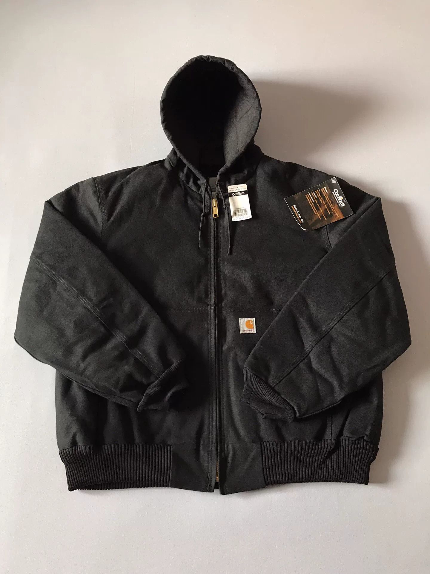 Carhartt Carhartt J140 Canvas Hooded Jacket Size US L / EU 52-54 / 3 - 1 Thumbnail