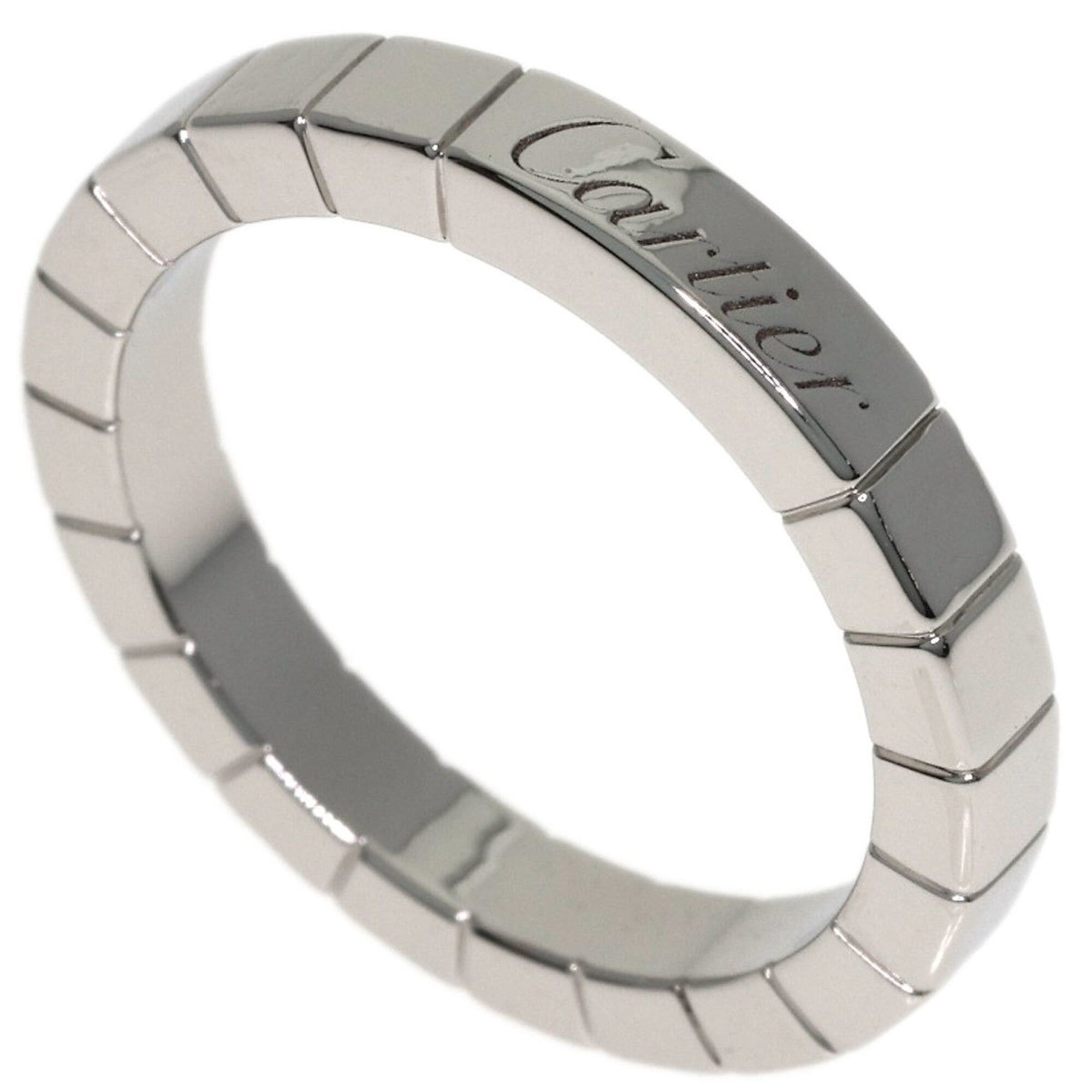 Cartier Cartier Lanieres #52 Ring, Platinum PT950, Women's, CARTIER Size ONE SIZE - 1 Thumbnail