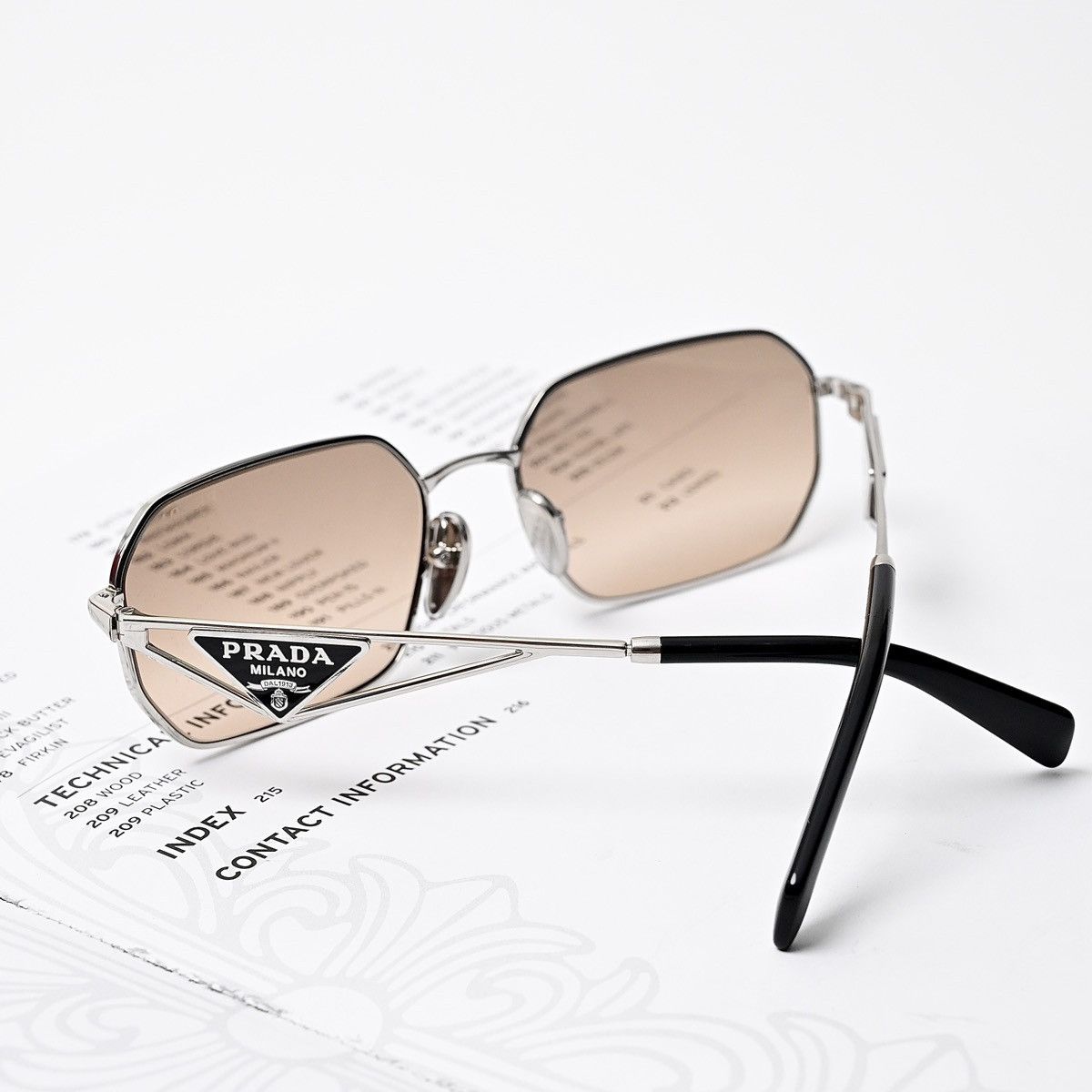 Prada PRADA 0PR A51S SUNGLASSES Size ONE SIZE - 8 Thumbnail