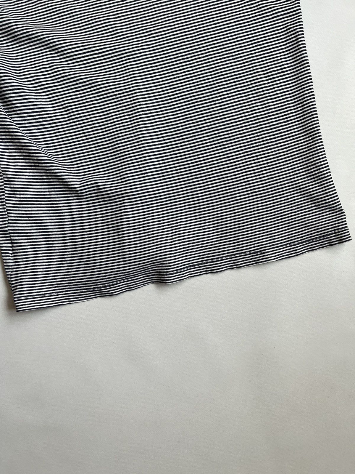 Officine Generale Officine Generale Women Blue & White Short Sleeve Striped Size M / US 6-8 / IT 42-44 - 11 Thumbnail