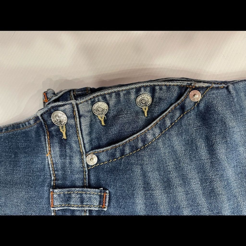 True Religion True Religion Hall Mid Capri Blue Jeans Overall Size S Size US 30 / EU 46 - 5 Thumbnail