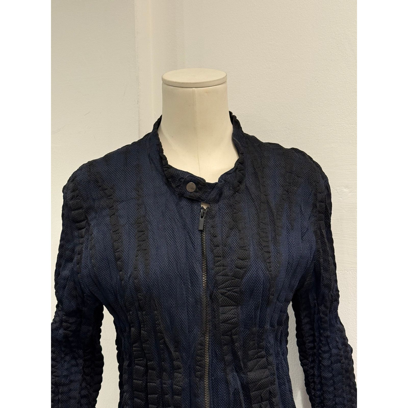 Issey Miyake Issey Miyake pleated deconstructed jacket Size US L / EU 52-54 / 3 - 5 Thumbnail