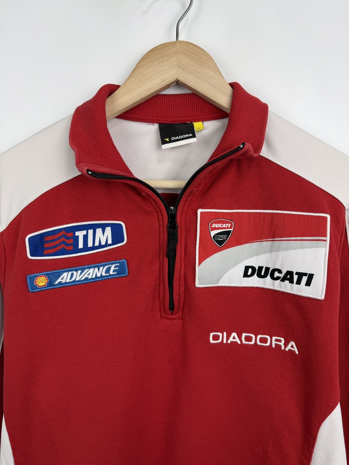 Ducati 🇮🇹 Ducati Corse Diadora Bridgestone Shell Long Sleeve 2015 Size US L / EU 52-54 / 3 - 4 Thumbnail