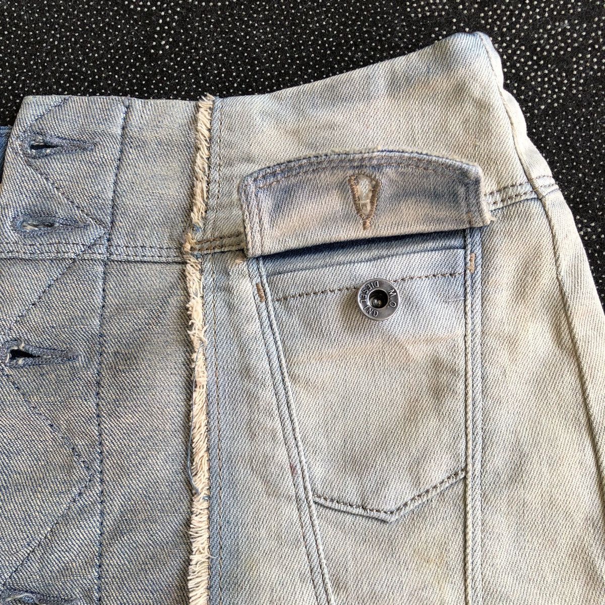 Diesel DIESEL full button jeans mini skirt Size 26" / US 2 / IT 38 - 24 Thumbnail