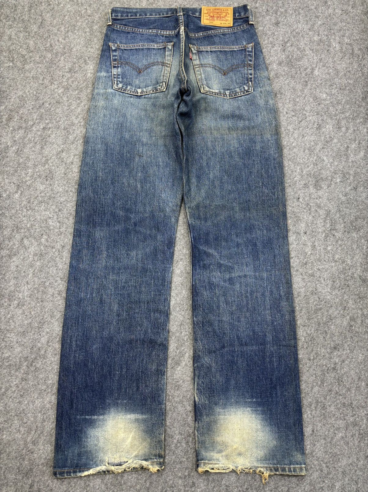 Levi's 💥Vtg 90s💥Levis Capital E Lot 502 Denim F952 Size US 28 / EU 44 - 16 Thumbnail