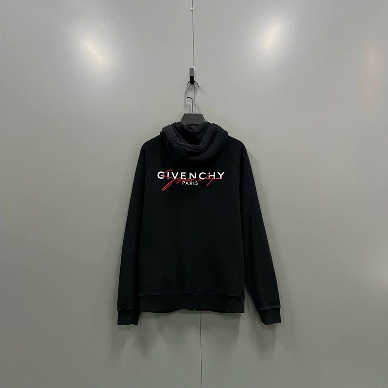 Givenchy Givenchy Hoodie with Embroidered Logo on the Back and Zipp Size US S / EU 44-46 / 1 - 2 Thumbnail