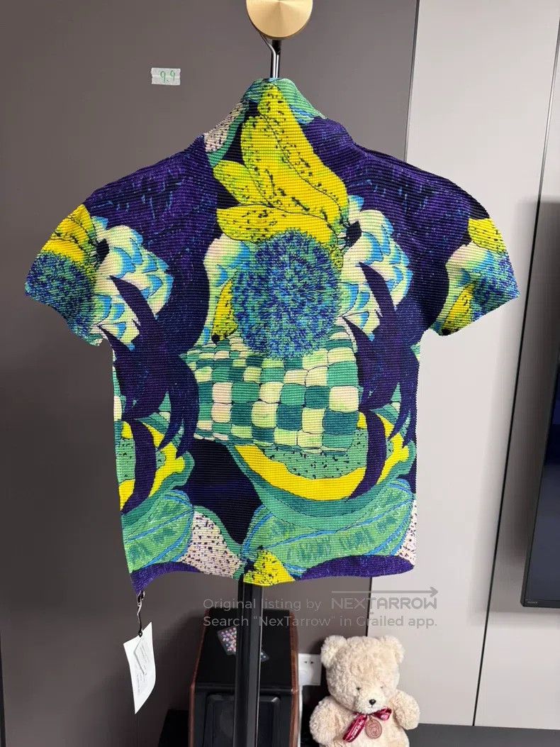 Issey Miyake Issey Miyake size:one size Fruit Oil Painting Print Top Size XXS / US 00 / IT 34 - 2 Thumbnail