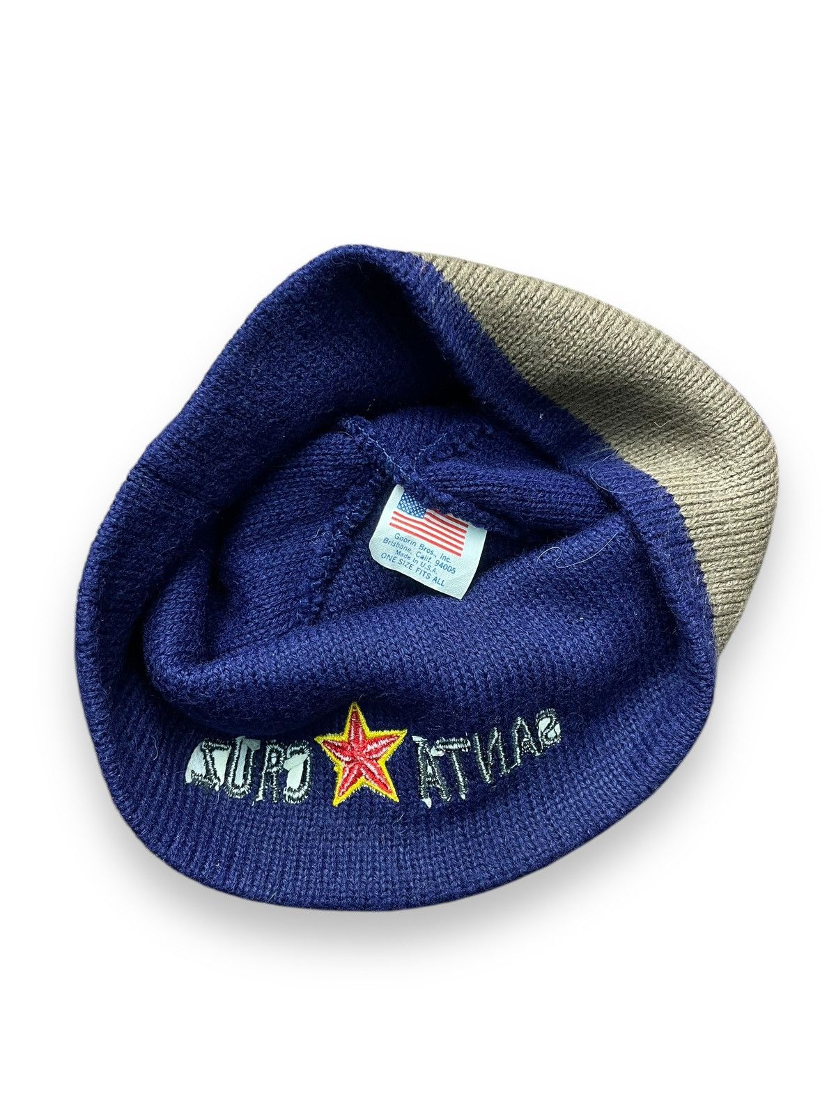 Santa Cruz Skateboards × Vintage Vintage 90s Santa Cruz Beanie Made In Usa Size ONE SIZE - 3 Thumbnail