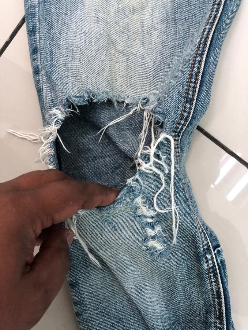JNCO × MNML MNML distressed denim zipper leg skinny jeans size 32 Size US 32 / EU 48 - 11 Thumbnail