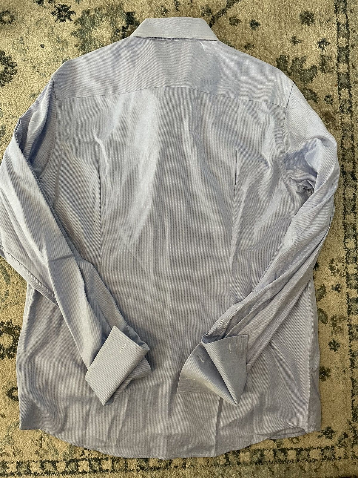 Eton Contemporary Fit French Cuff Shirt Size US XXL / EU 58 / 5 - 9 Thumbnail