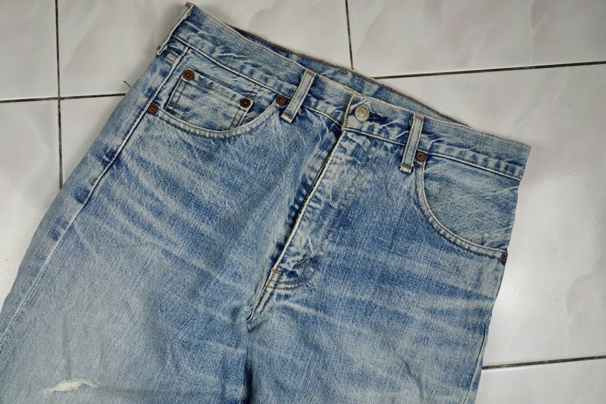 Levi's Vintage 90s LEVIS Big E 502xx redline selvedge grunge style Size US 30 / EU 46 - 6 Thumbnail