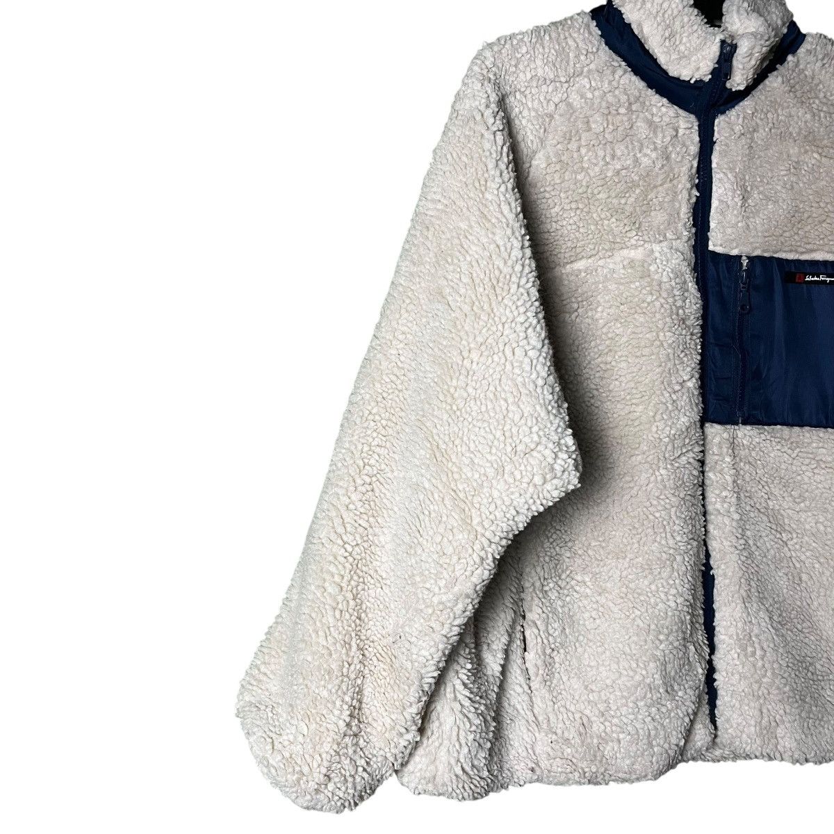 Salvatore Ferragamo SALVATORE FERRAGAMO FUR FLEECE JACKET Size M / US 6-8 / IT 42-44 - 2 Thumbnail
