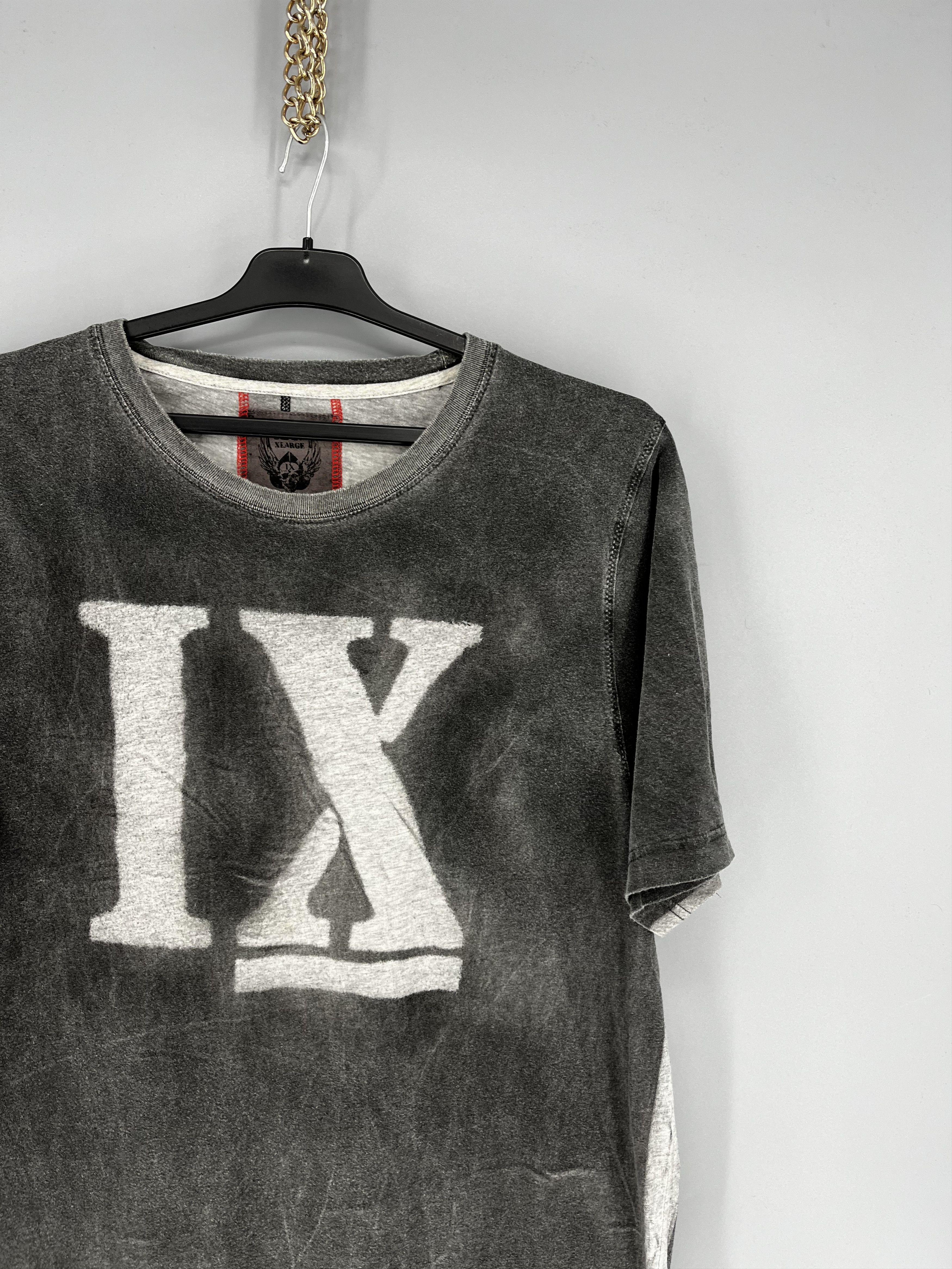 Japanese Brand Vintage Y2K Ringspun Affliction Style Skull Logo T Shirt Size US XL / EU 56 / 4 - 5 Thumbnail
