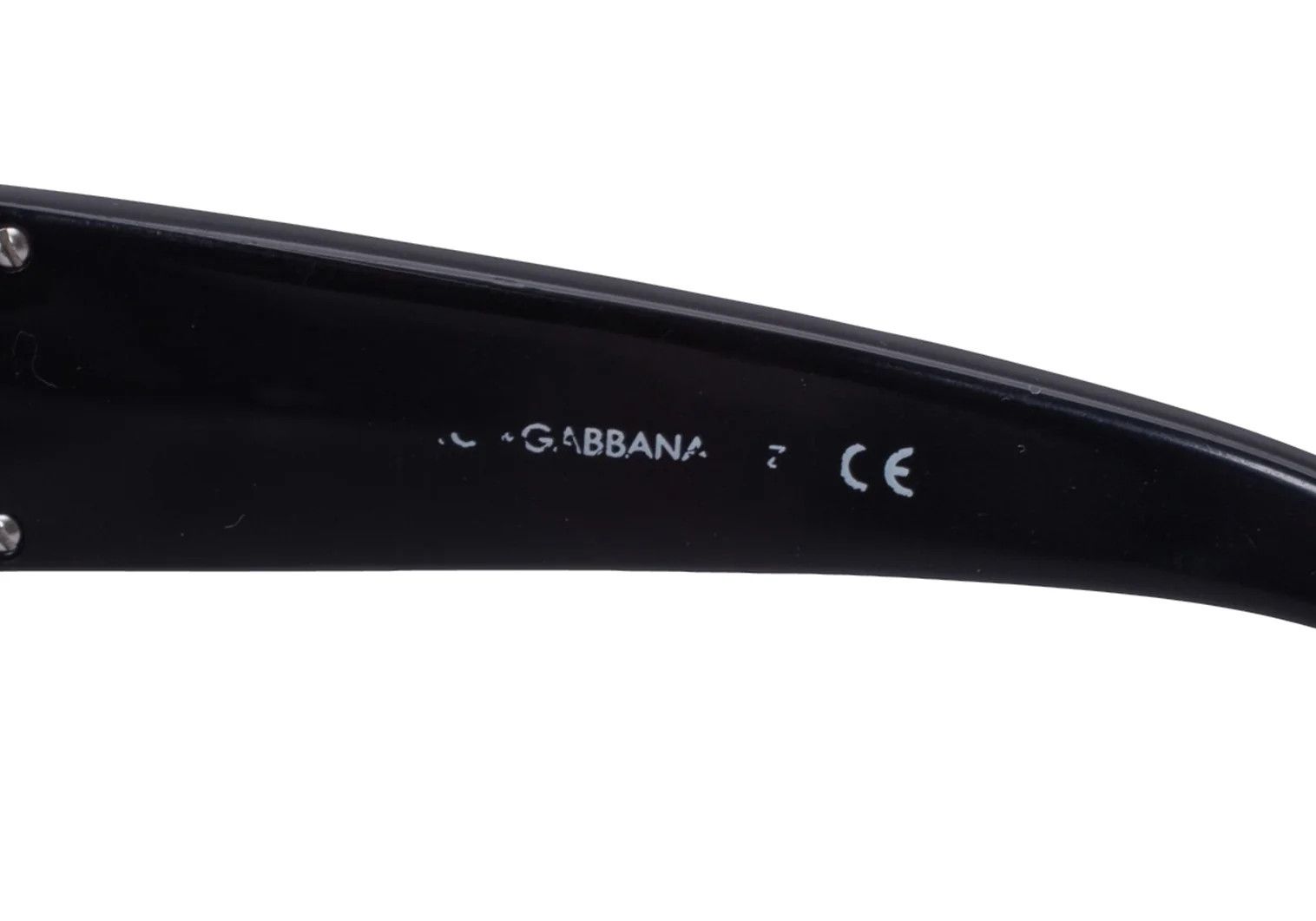 Dolce & Gabbana Black Logo Design Sunglasses in Good Condition Size ONE SIZE - 10 Thumbnail