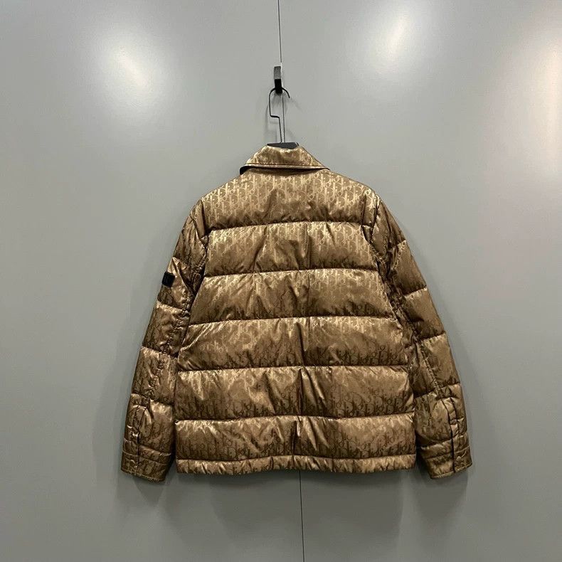 Dior Dior Brown old flower full-print down jacket 2502-Nextarrow Size US M / EU 48-50 / 2 - 2 Thumbnail