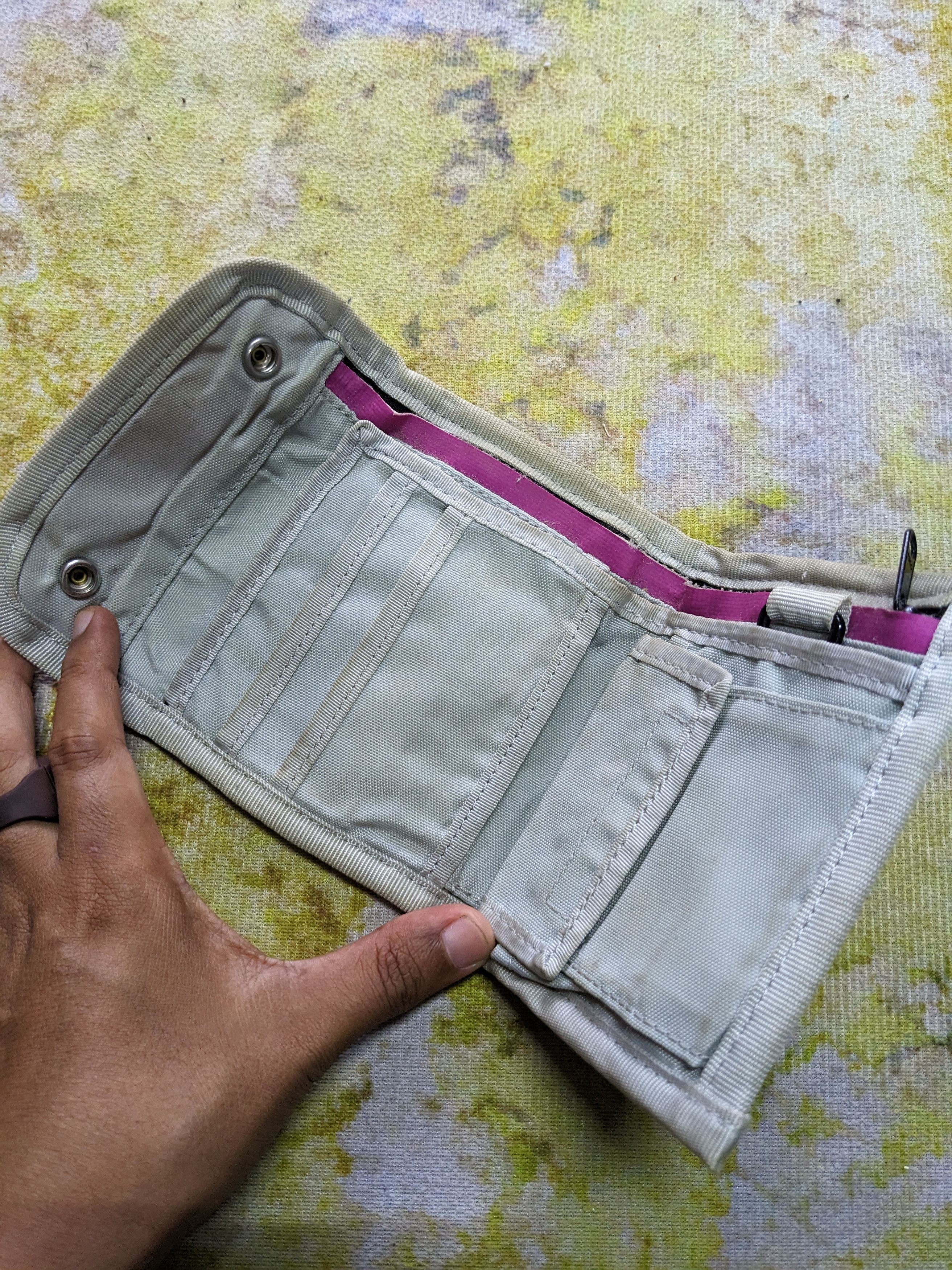 The North Face × The North Face Purple Label The North Face trifold wallet nylon unisex Size ONE SIZE - 4 Thumbnail