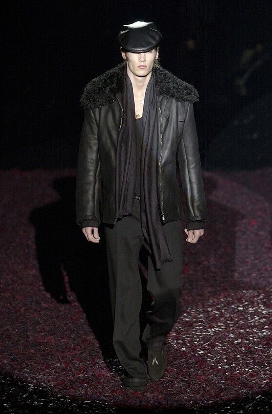 Shearling and Leather A/W '01 Coat
