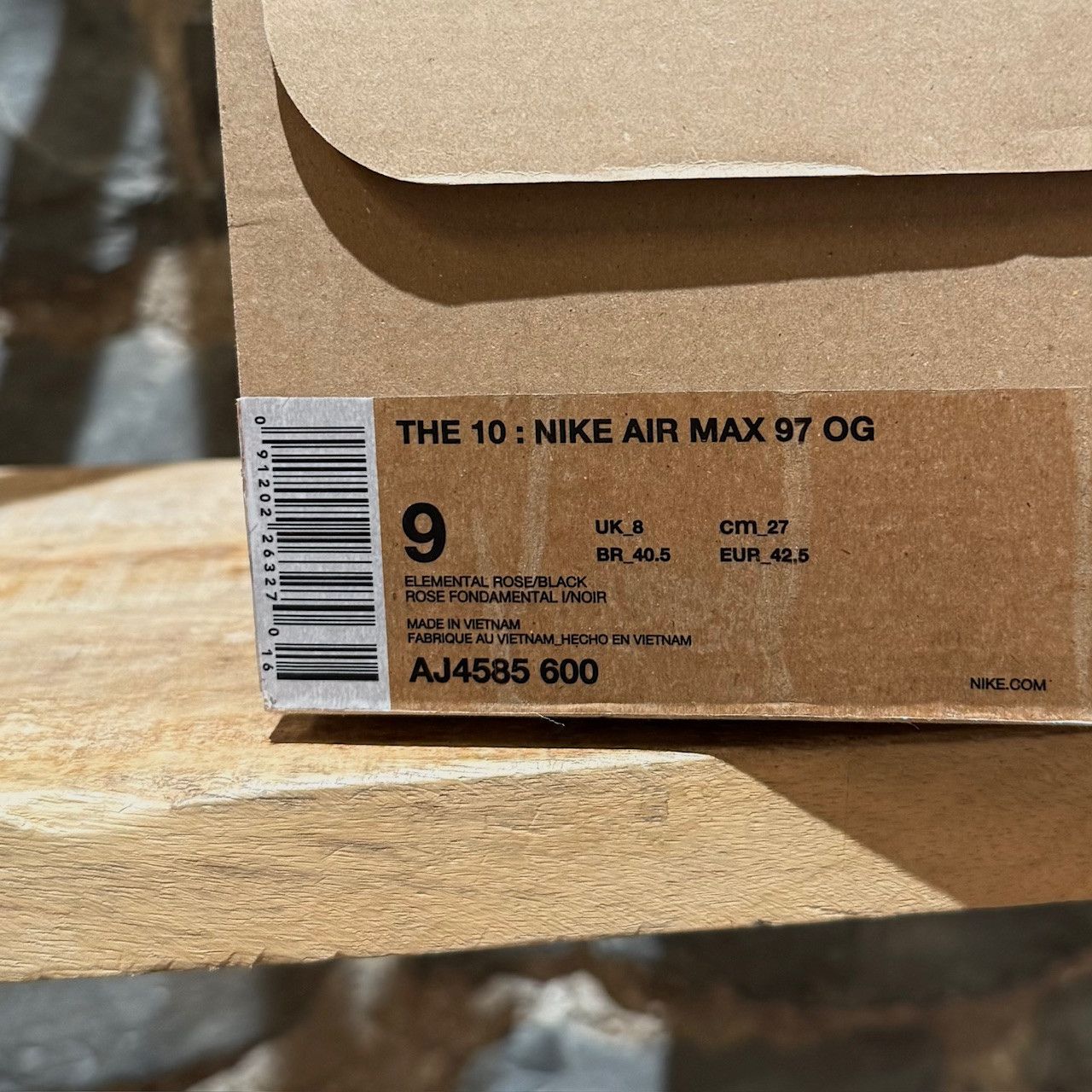 Nike × Off-White Nike X Off-White 10 Elemental Rose Serena Air Max 97 Sneaker Size US 9 / EU 42 - 12 Thumbnail
