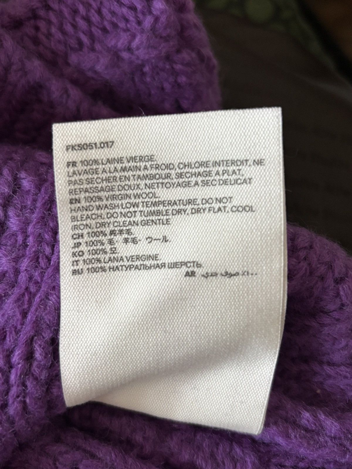 AMI Ami Paris Purple sweater Size XS / US 0-2 / IT 36-38 - 4 Thumbnail