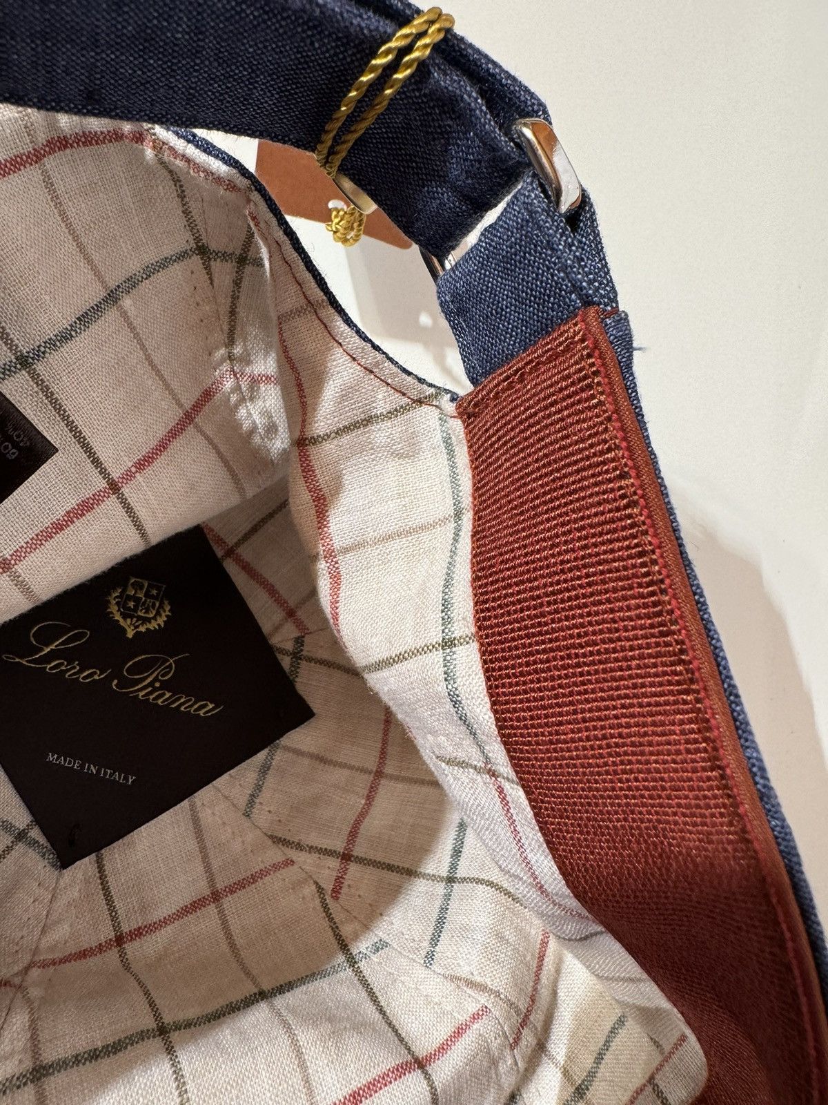 Loro Piana Linen hat size L Size ONE SIZE - 7 Thumbnail