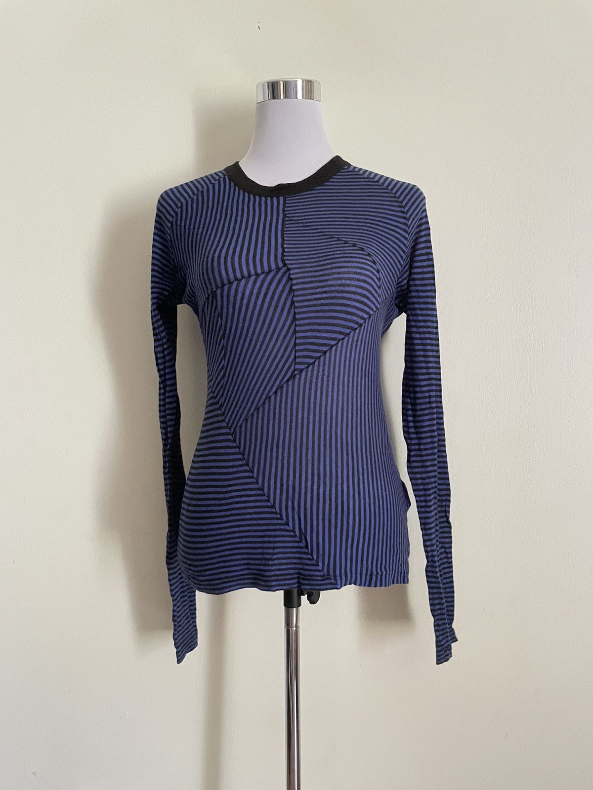 image of Tim Hamilton Aw10 Tshirt in Black Blue, Women's (Size Small)