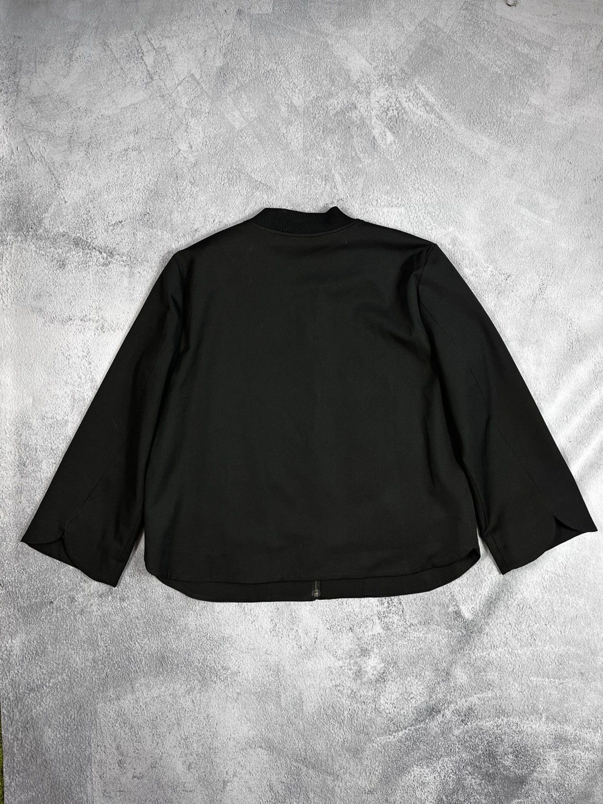 20471120 × Japanese Brand Vintage Y2K Japan Yohji style bomber jacket avant gardre Size S / US 4 / IT 40 - 8 Thumbnail