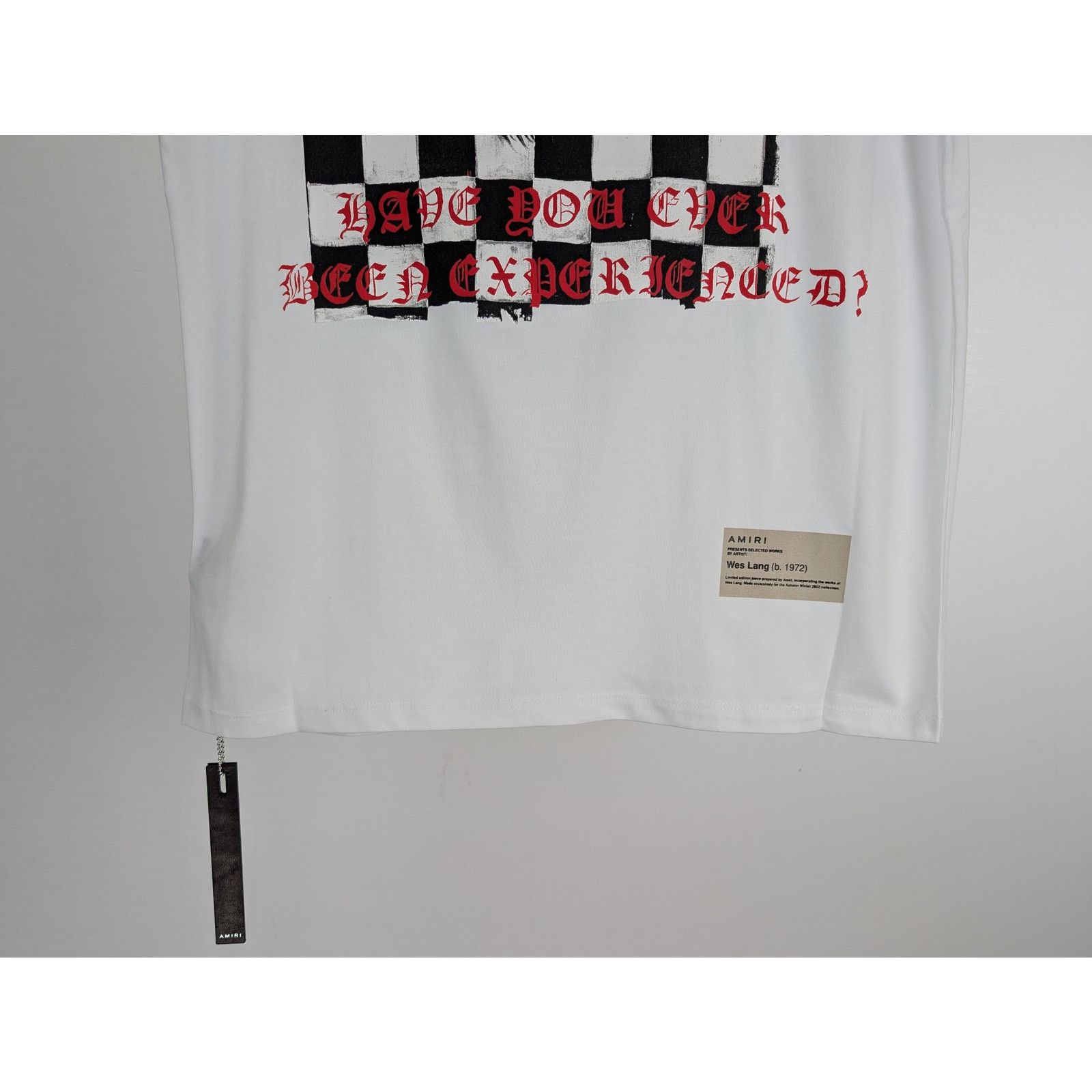 Amiri o1rshd1 Q:4 / Wes Lang Wes Lang Checker Skull Tee T-shirt Size US M / EU 48-50 / 2 - 11 Thumbnail