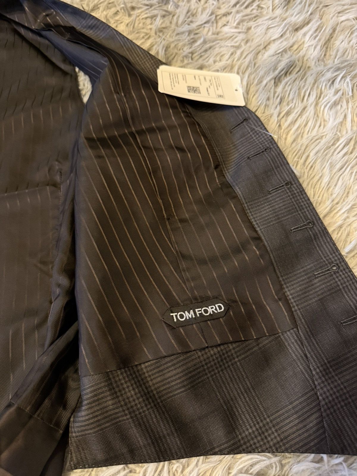 Tom Ford wool suit vest Size 50R - 3 Thumbnail