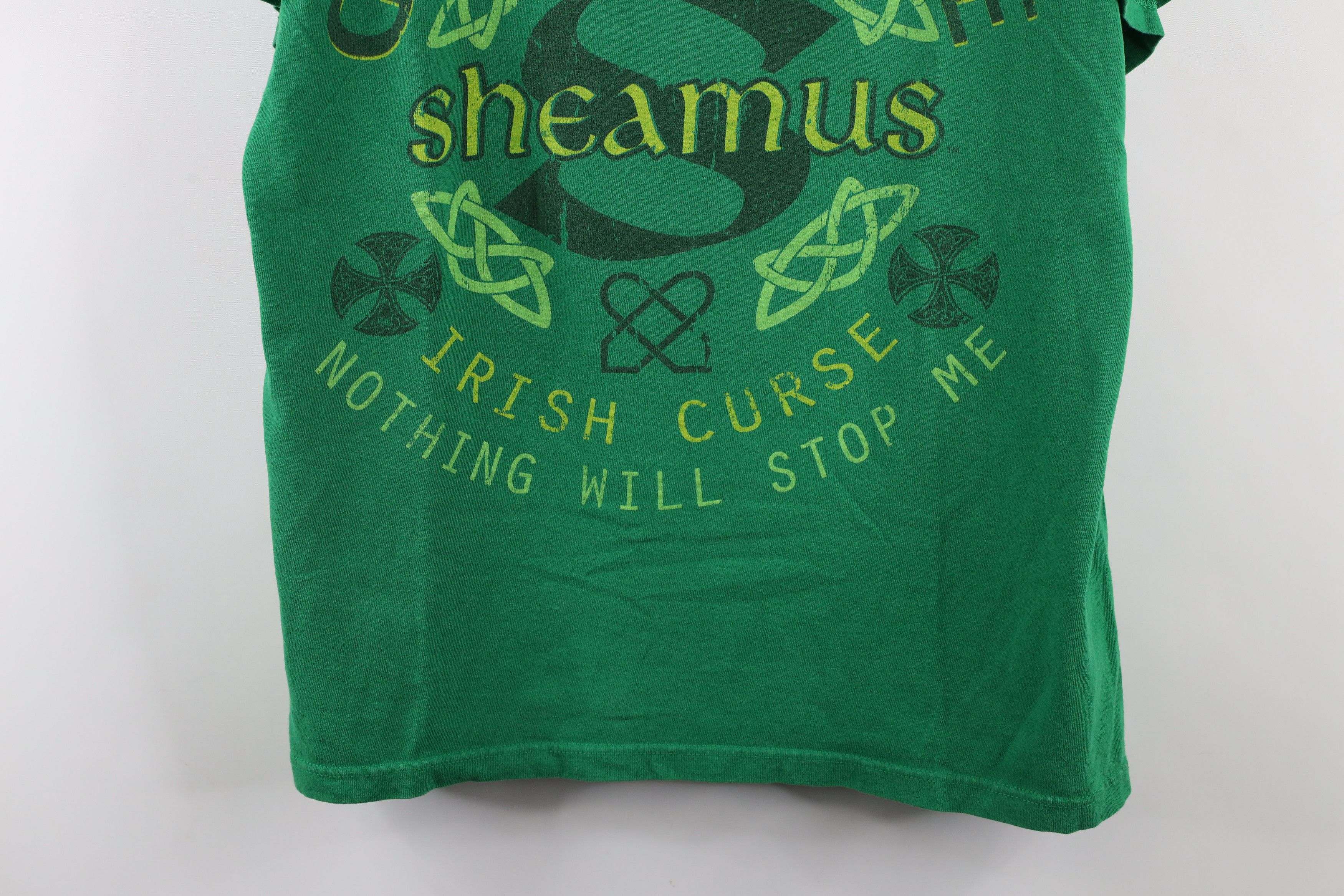 Vintage Vintage WWE White Sheamus Wrestling Short Sleeve T-Shirt Size US L / EU 52-54 / 3 - 3 Thumbnail
