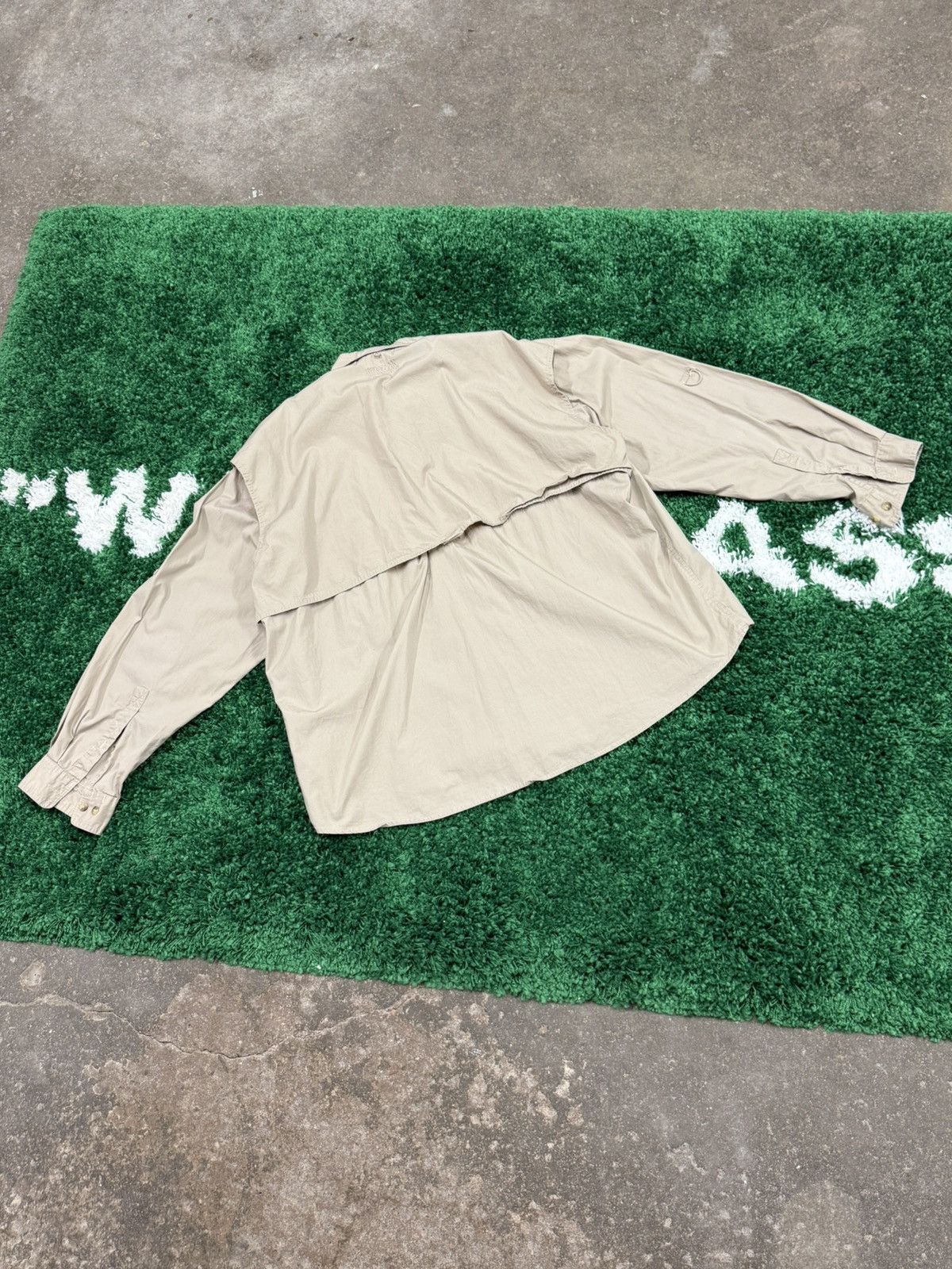 Vintage Magellan Khaki Fishing Long Sleeve Dry Wick Shirt 3XL XXXL Size US XXL / EU 58 / 5 - 4 Thumbnail