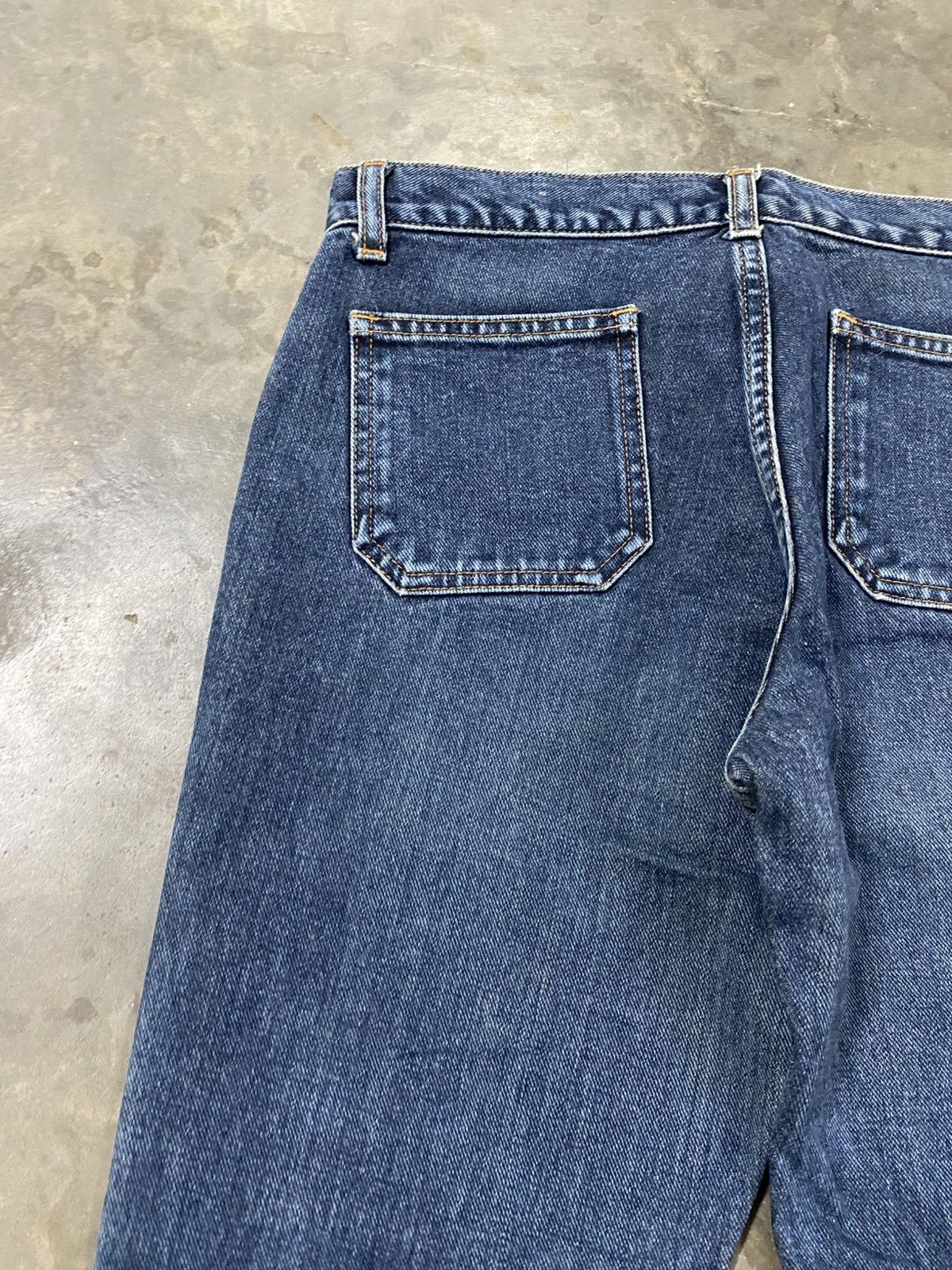 If Six Was Nine × Japanese Brand × Le Grande Bleu (L.G.B.) Super Flare Jeans Japan C-Seventeen Flared @254 Size US 29 - 10 Thumbnail