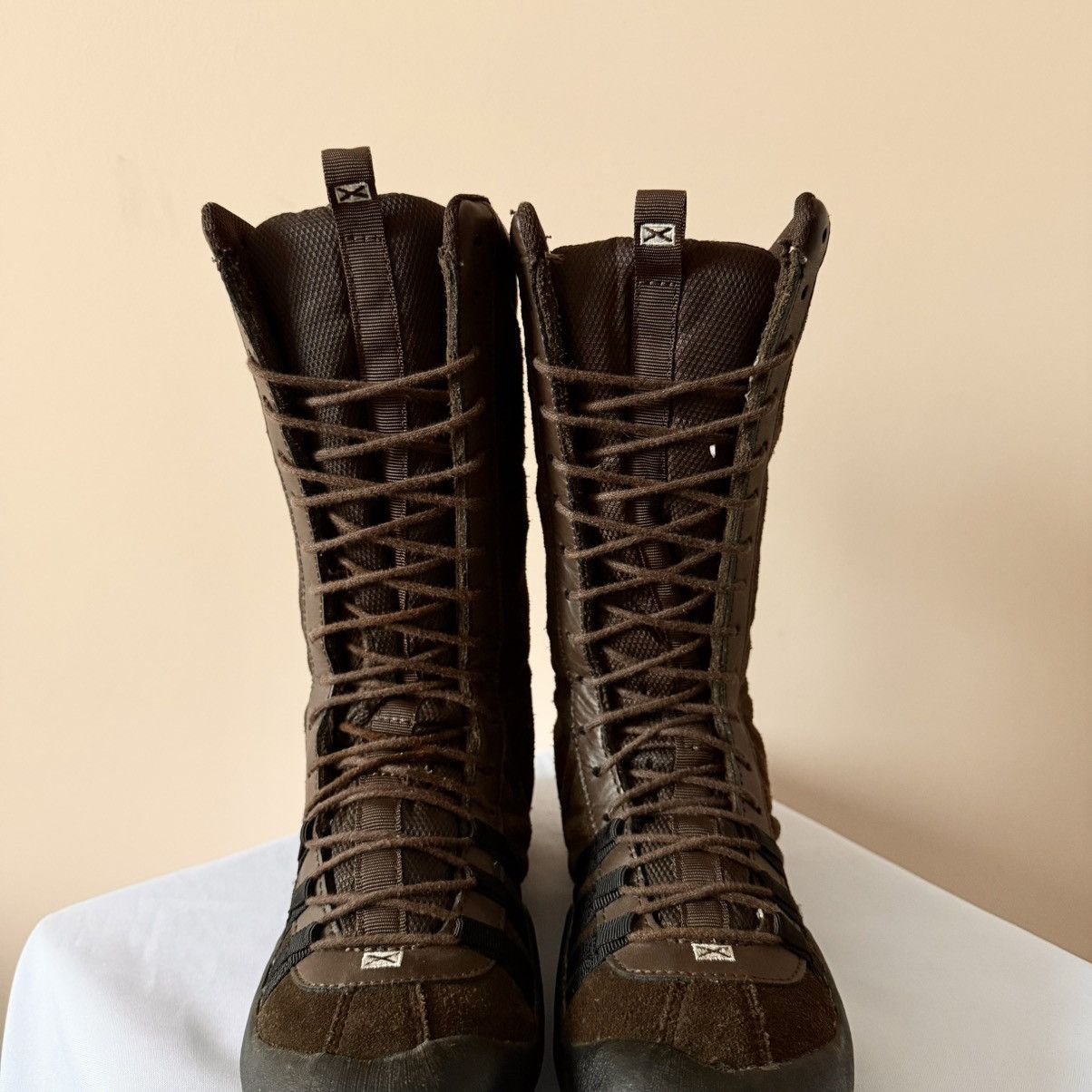 Dirk Bikkembergs Vintage Boxing Biker High Sneakers Boots Like Kostadinov Y2K Size US 9 / IT 39 - 4 Thumbnail