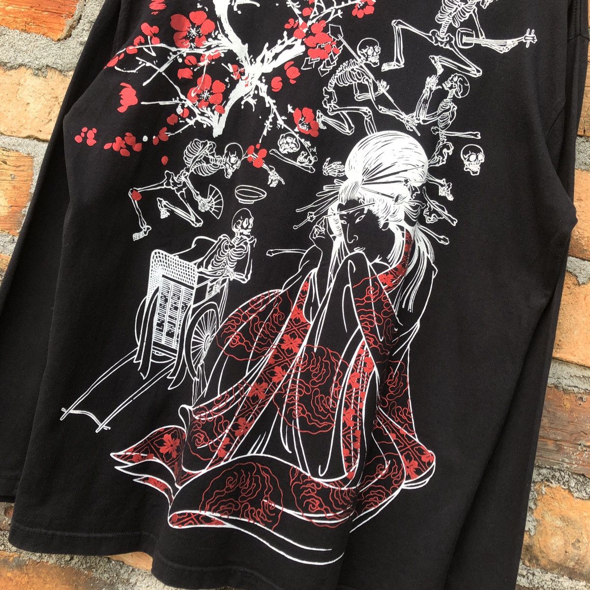 Japanese Brand Vintage Japanese Brand Sukajan Geisha Art Longsleeve Size US L / EU 52-54 / 3 - 6 Thumbnail
