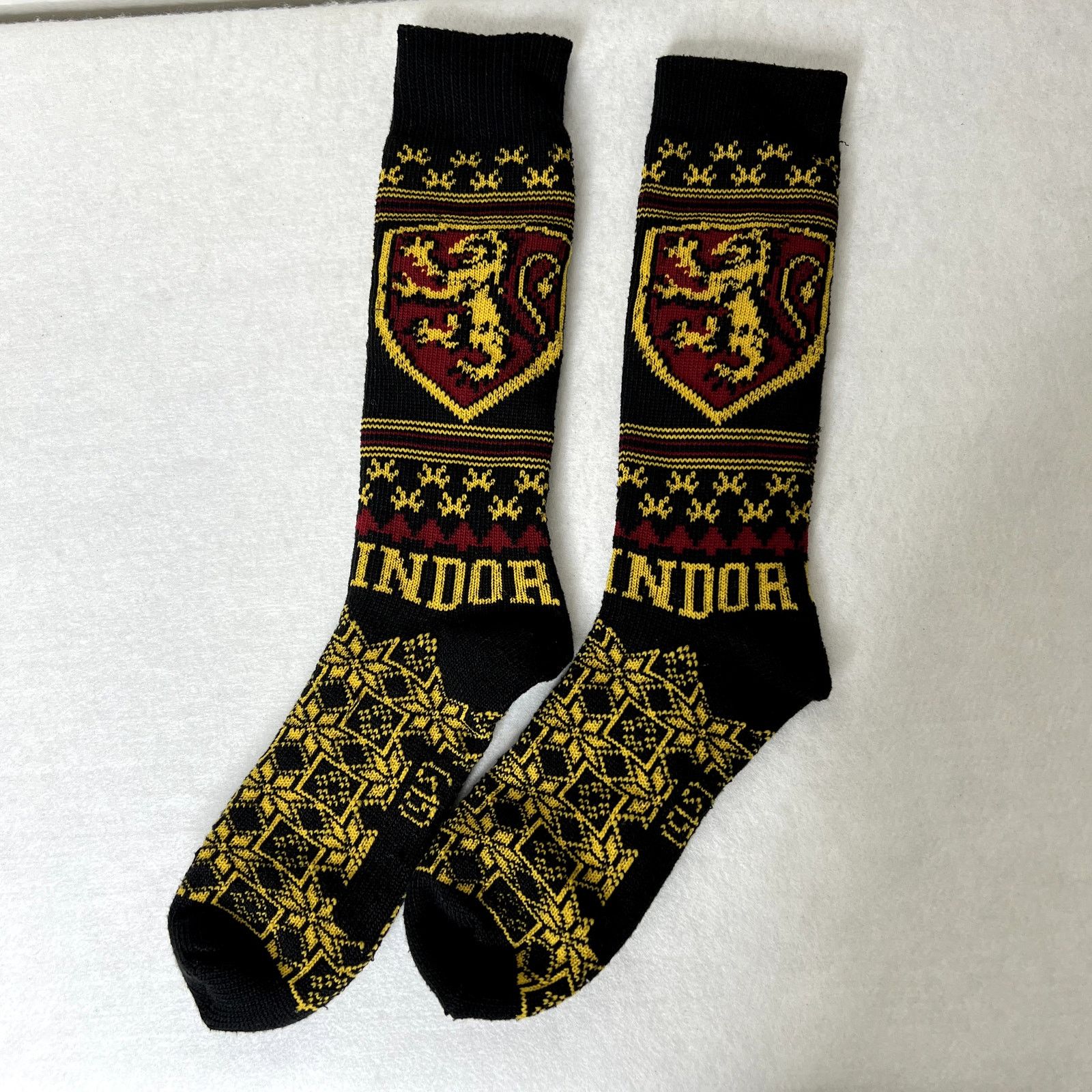 Other Harry Potter Gryffindor Crew Socks Size ONE SIZE - 2 Thumbnail