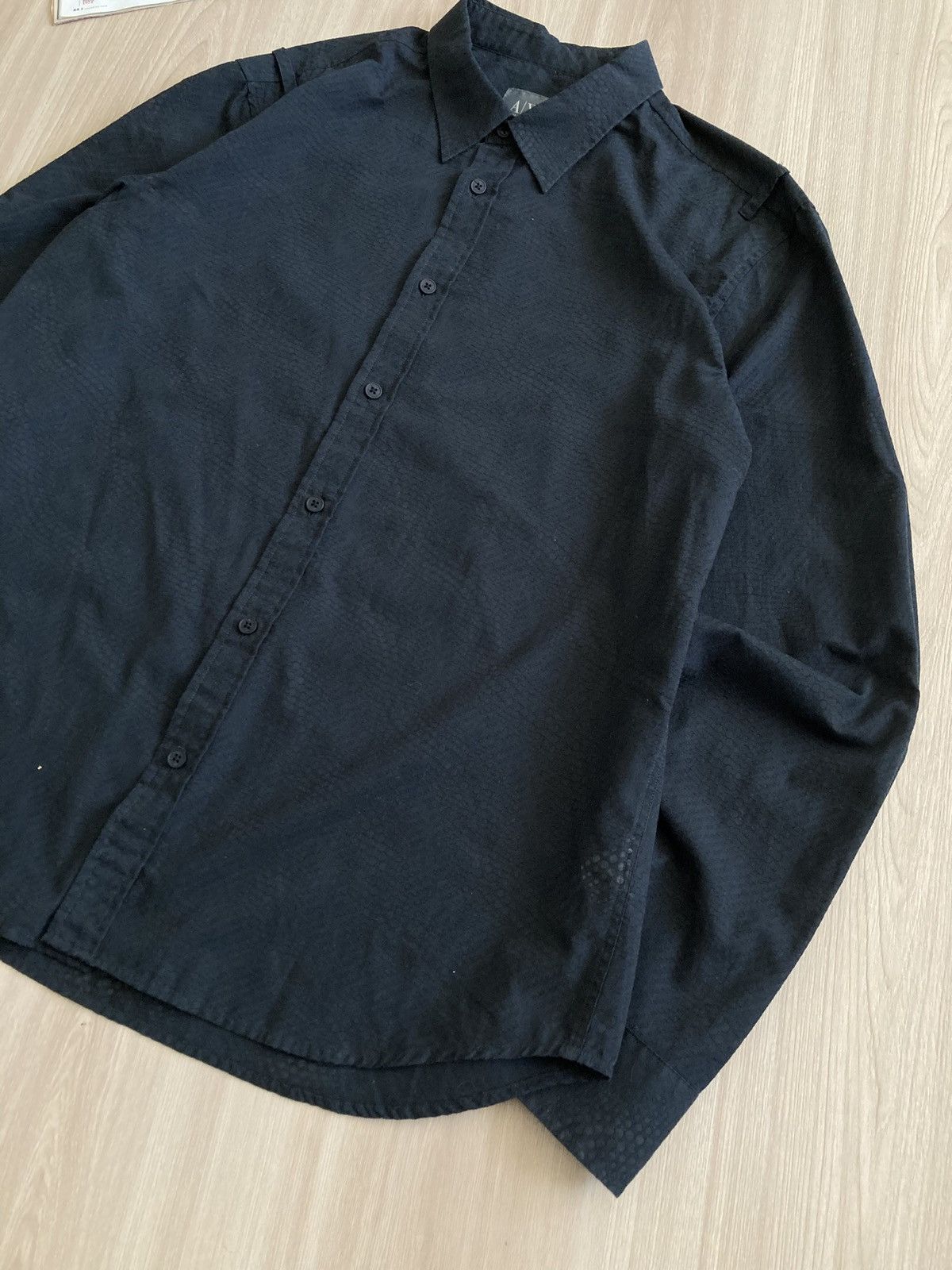 Armani Vintage RARE Armani Light Shirt 90s Size US L / EU 52-54 / 3 - 4 Thumbnail