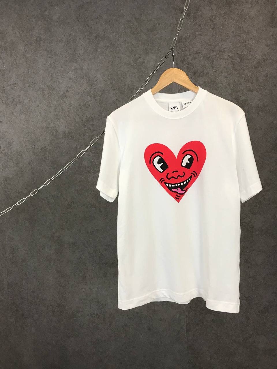 Keith Haring Keith Haring big logo designer tee Size US S / EU 44-46 / 1 - 1 Thumbnail