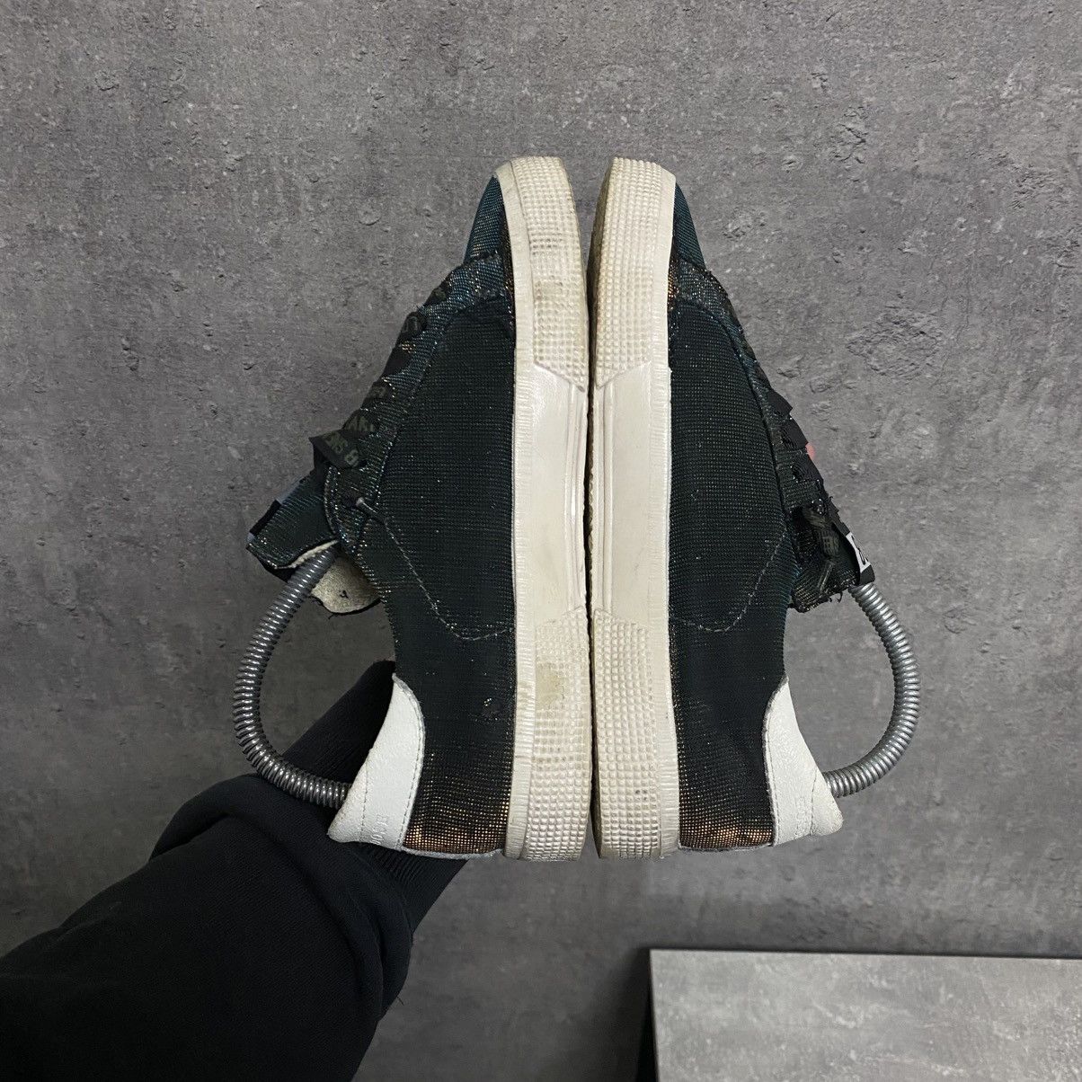 Golden Goose Golden Goose May Glitter Sneakers Size US 7 / IT 37 - 9 Thumbnail